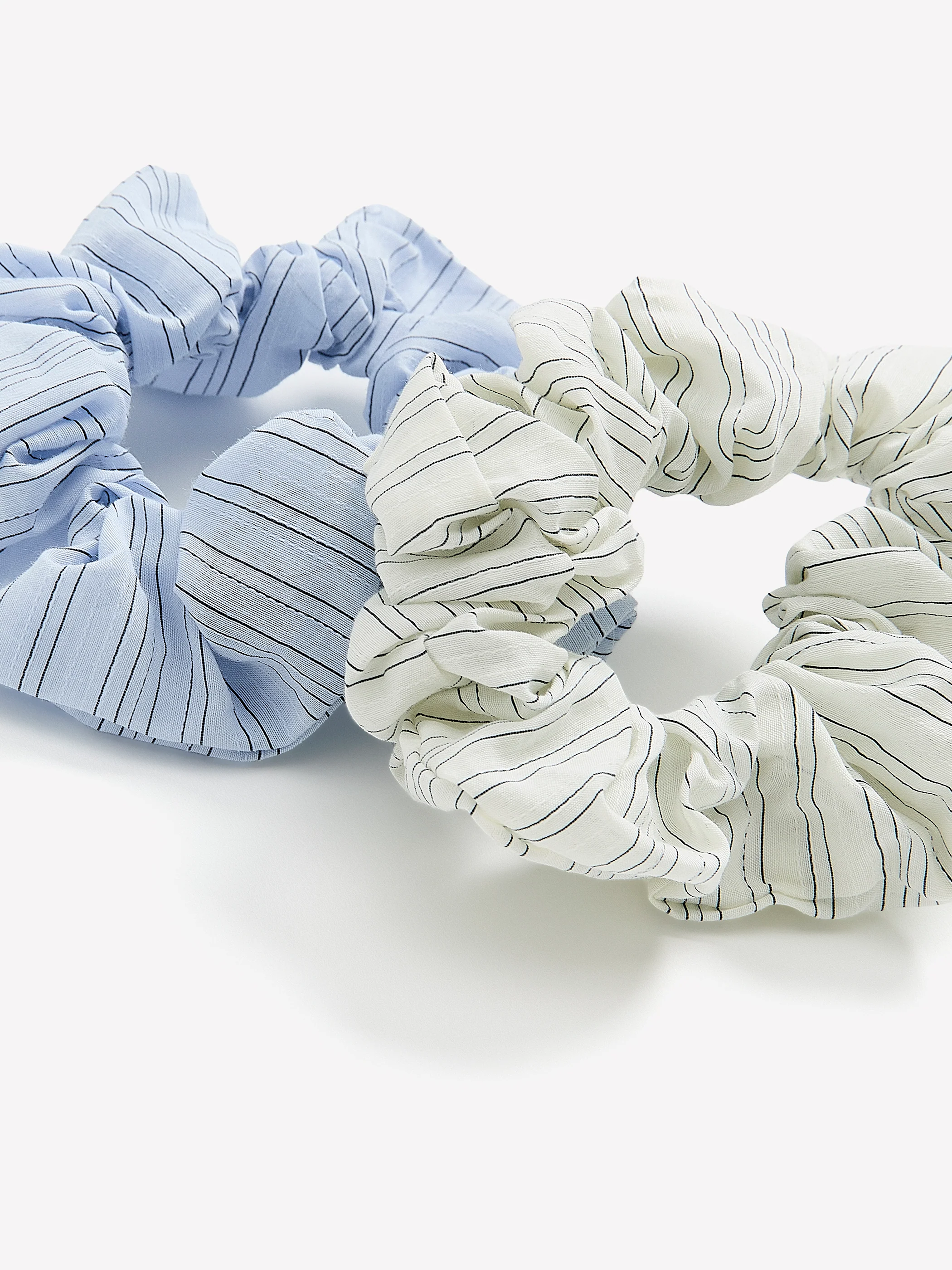 Striped Scrunchies - Set of 2 - Image 2