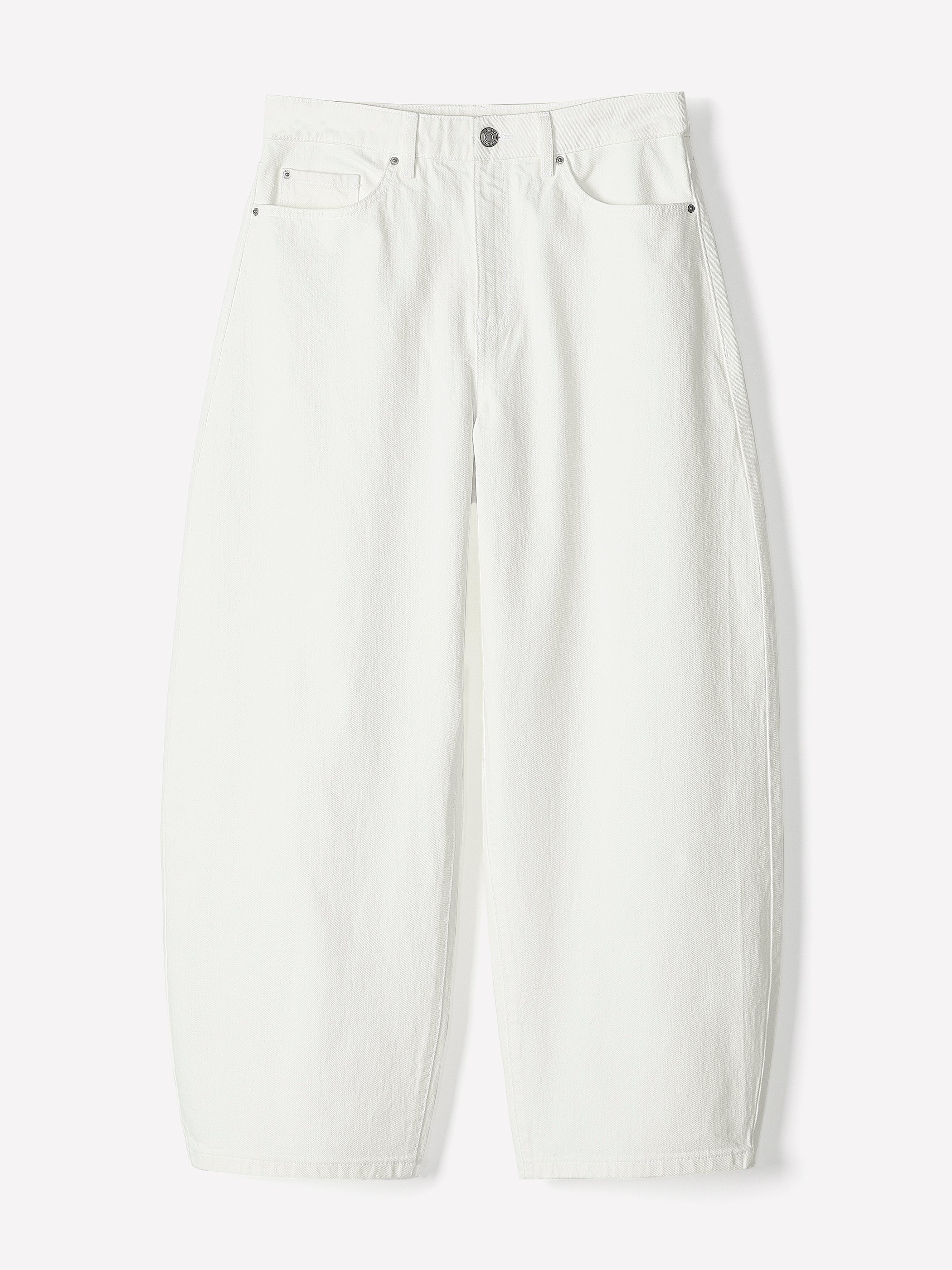 High-Rise Barrel Jeans - Image 6