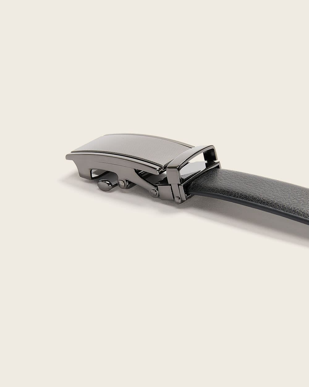 Automatic 30mm plate Leather Belt - Image 2