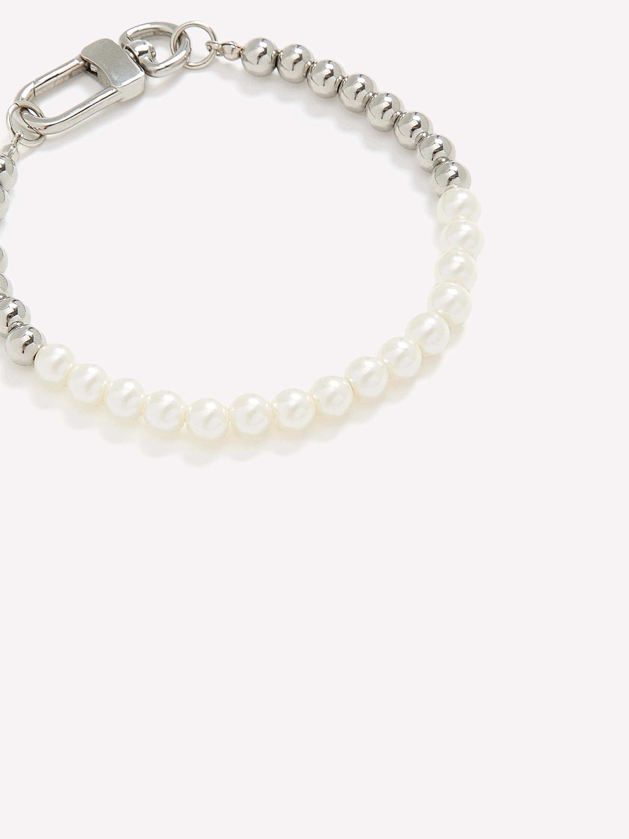 Beaded Bracelet with Pearls - Image 2