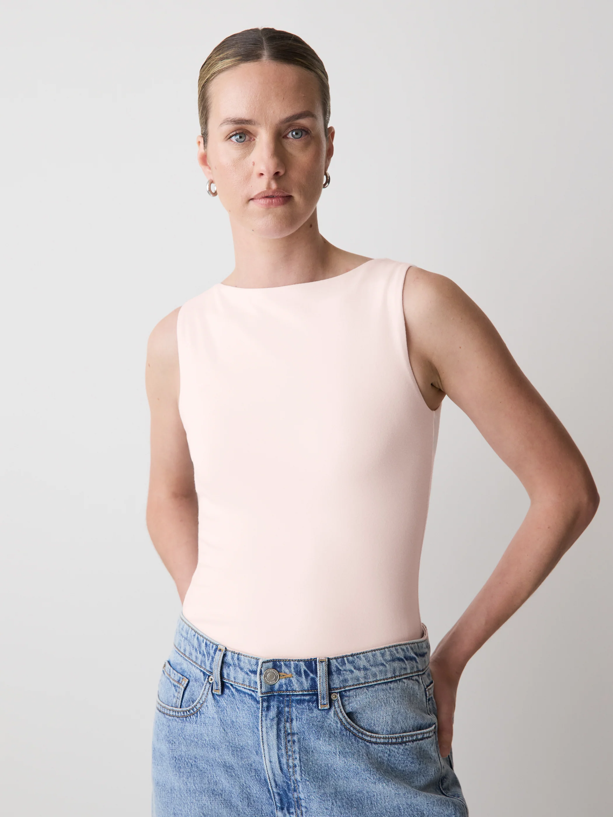 Organic Cotton Boat-Neck Cami - Image 11