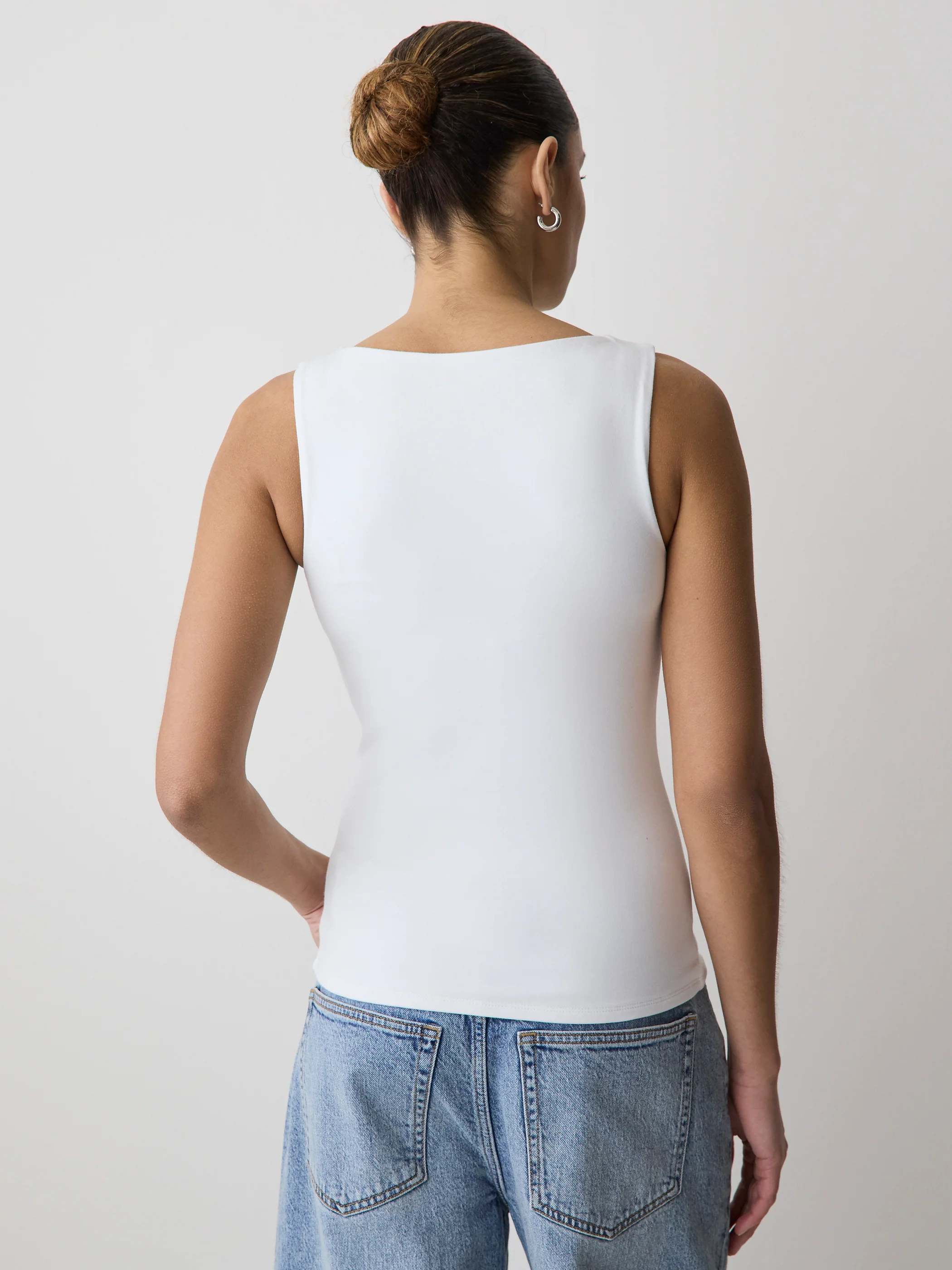 Organic Cotton Boat-Neck Cami - Image 8