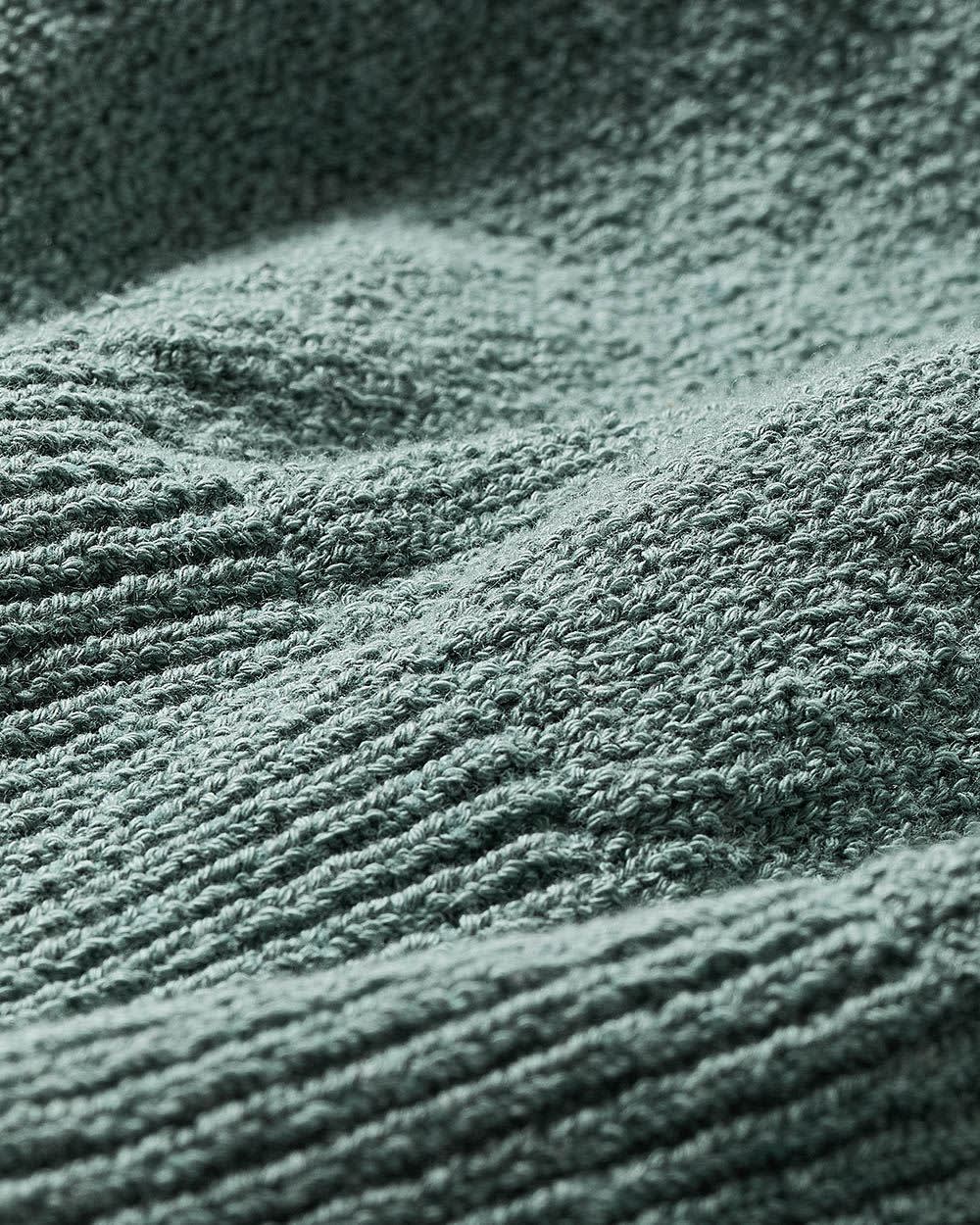 Short-Sleeve Bouclé Polo Sweater - Image 11