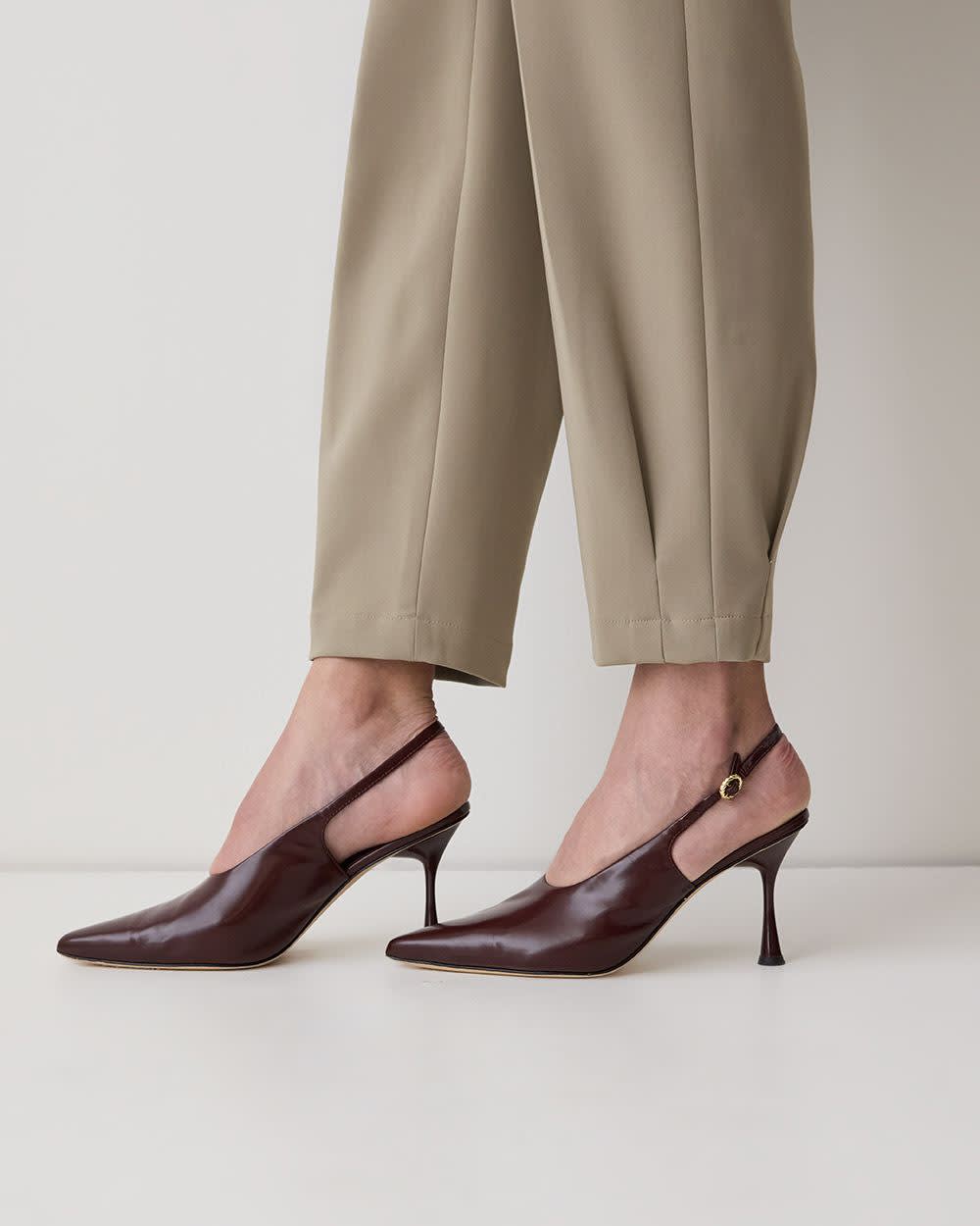 Mid-Rise Tapered-Leg Flowy Jogger Pant - Image 4