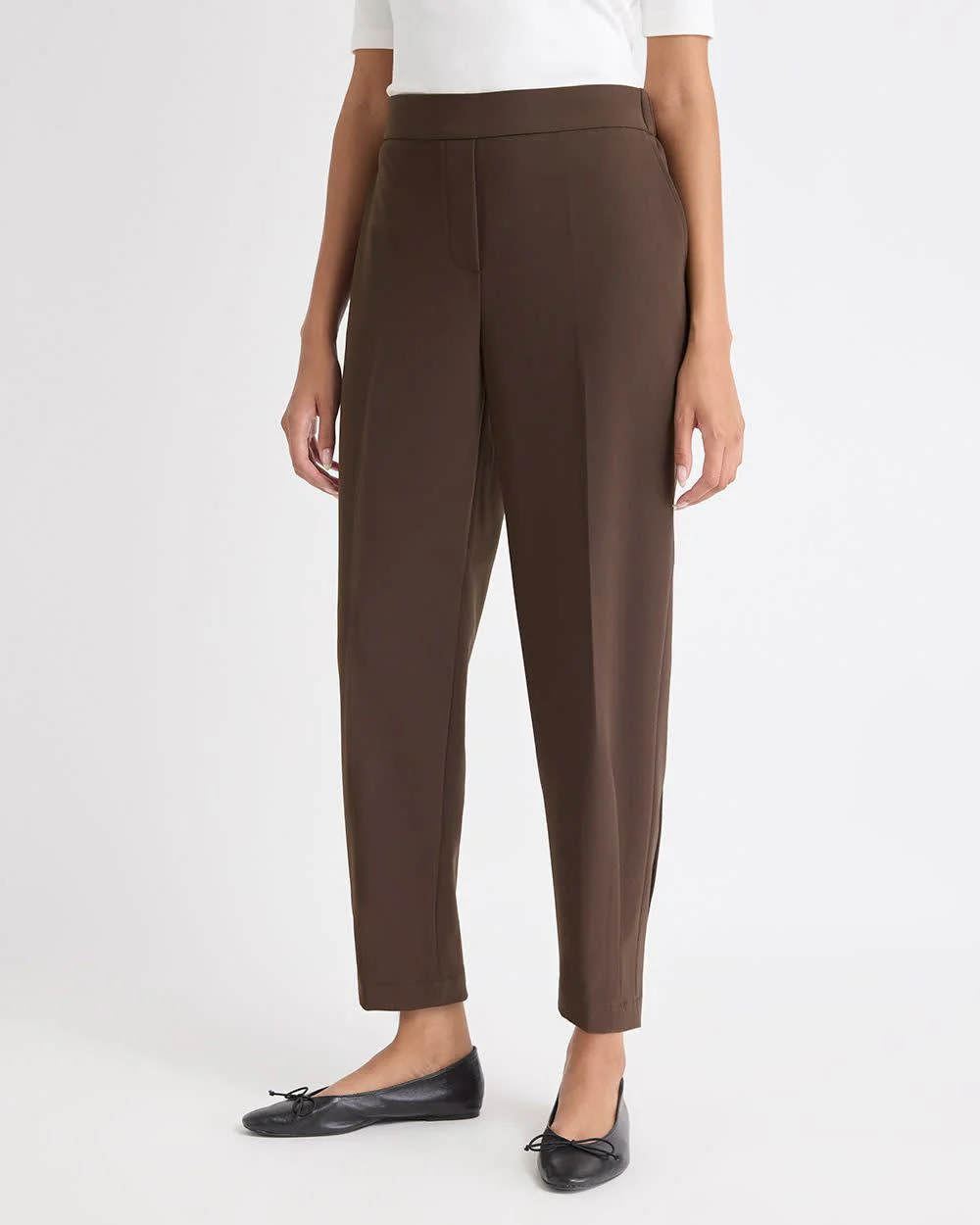 Mid-Rise Tapered-Leg Flowy Jogger Pant - Image 7