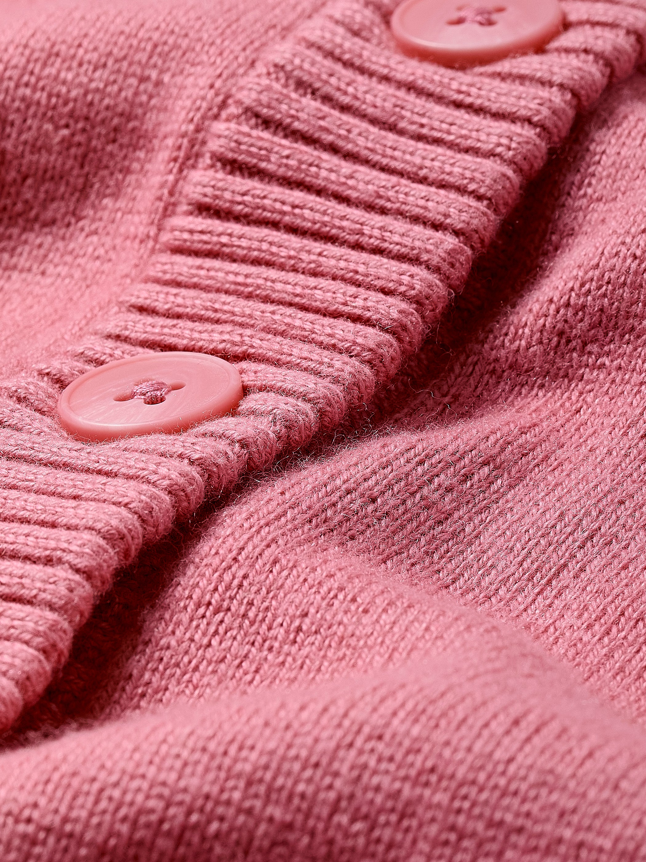 Wool-Blend Long-Sleeve Crew-Neck Cardigan - Image 14
