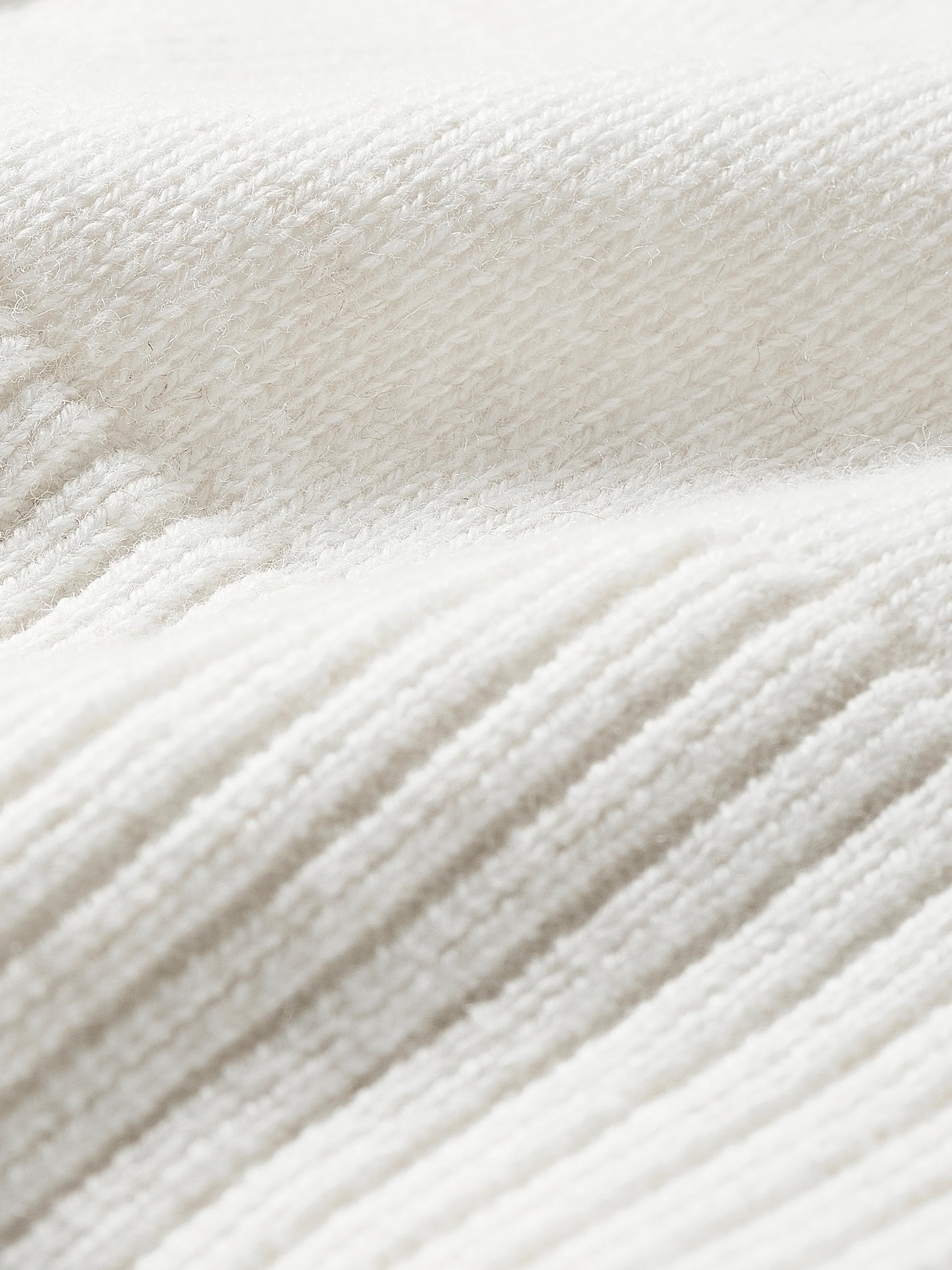 Wool-Blend Long-Sleeve Crew-Neck Cardigan - Image 4