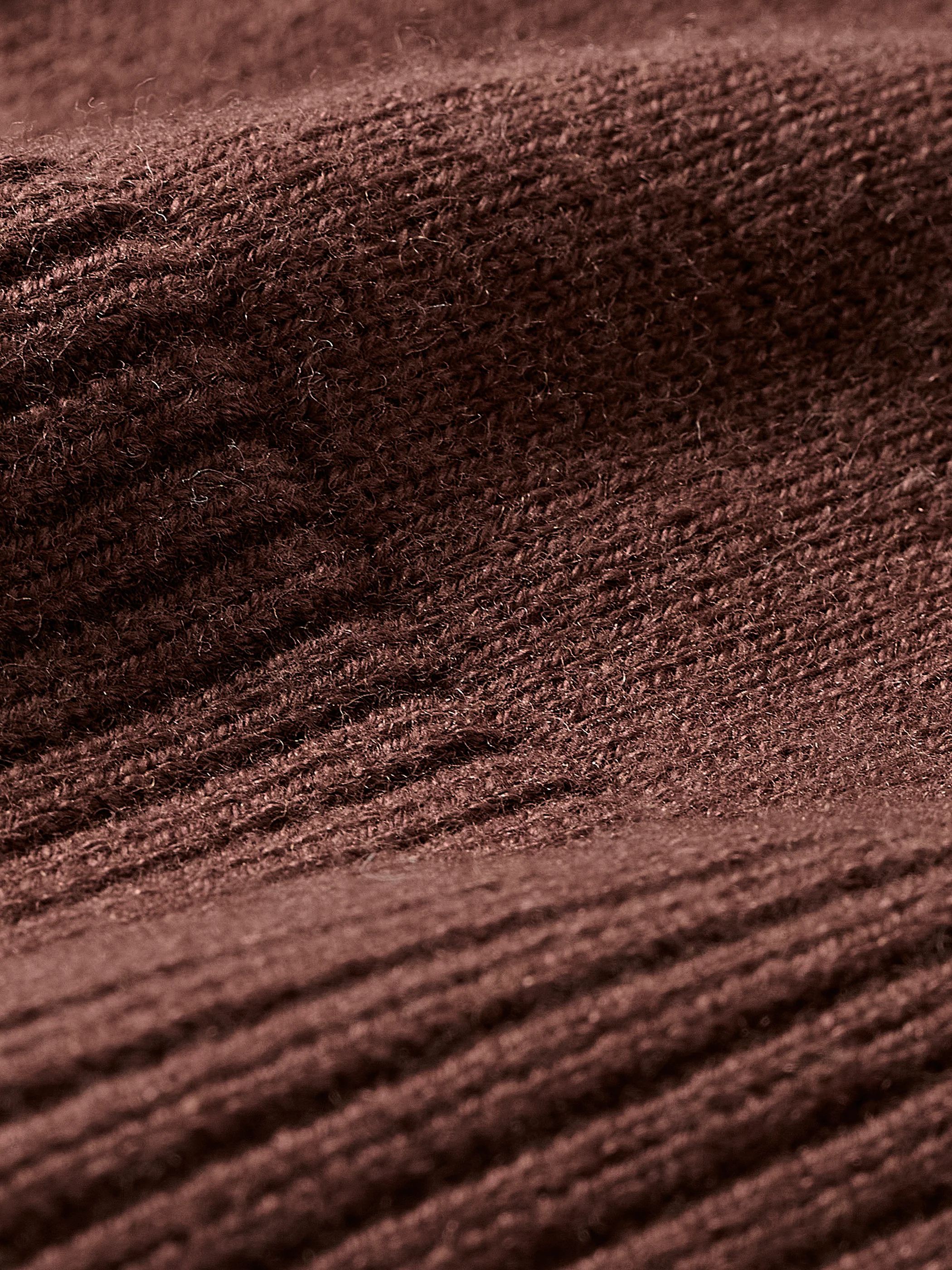 Wool-Blend Long-Sleeve Crew-Neck Cardigan - Image 9