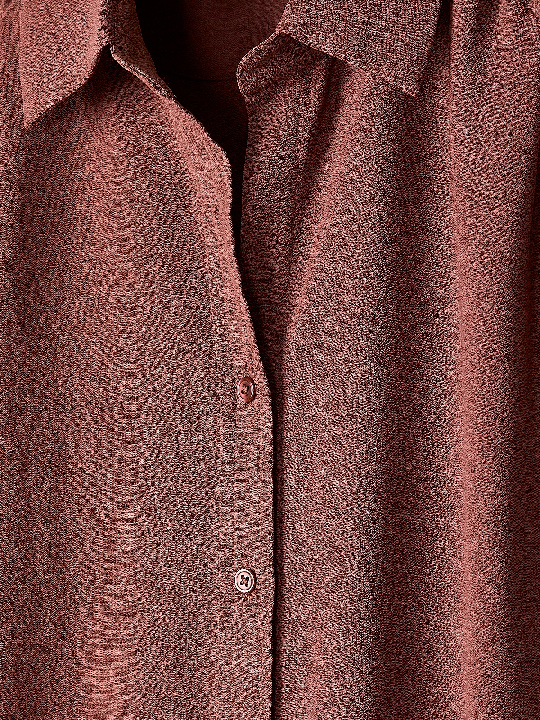 Short-Sleeve Buttoned-Down Blouse - Image 17