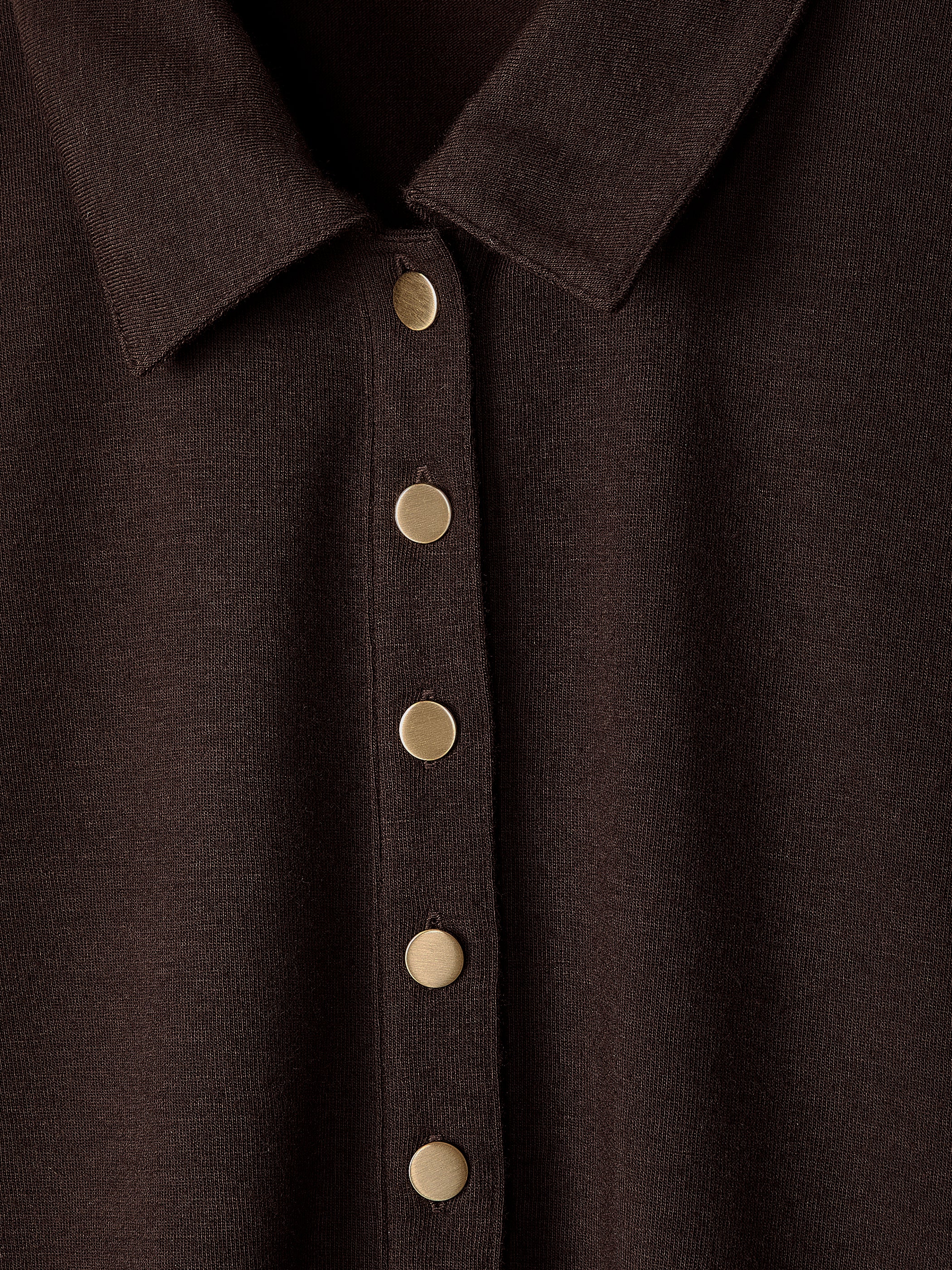 Long-Sleeve Fitted Polo - Image 11