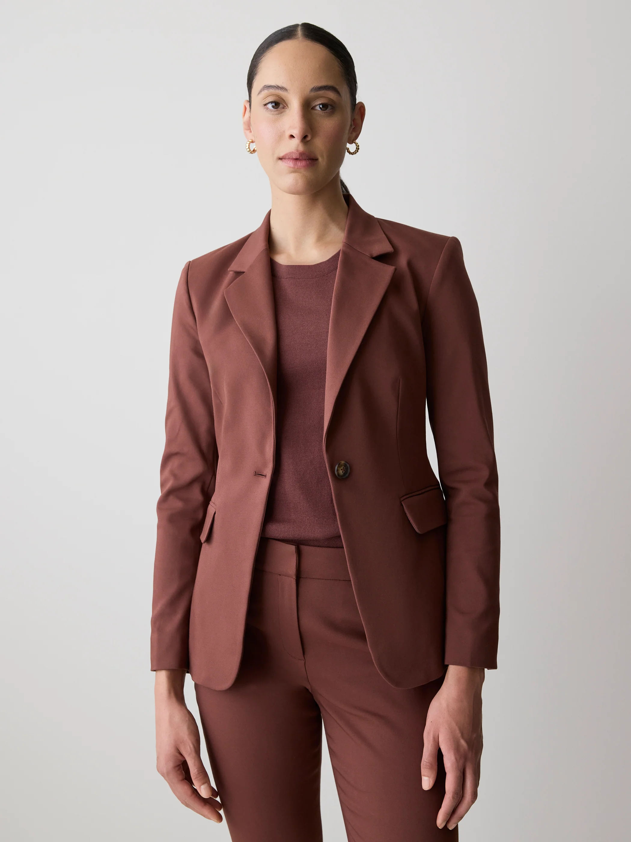 Limitless One-Button Fitted Blazer - Image 2