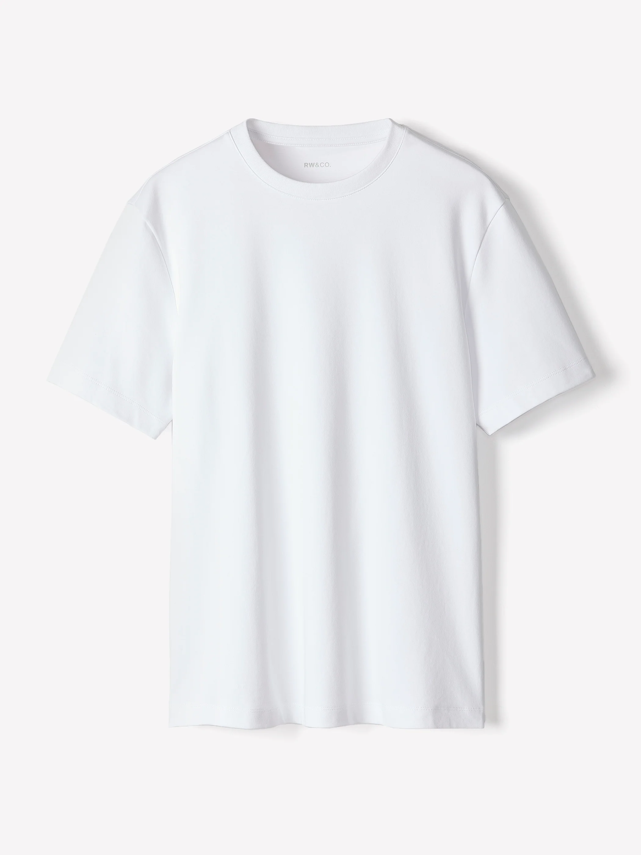 Solid Short-Sleeve Crew-Neck Tee - Image 8