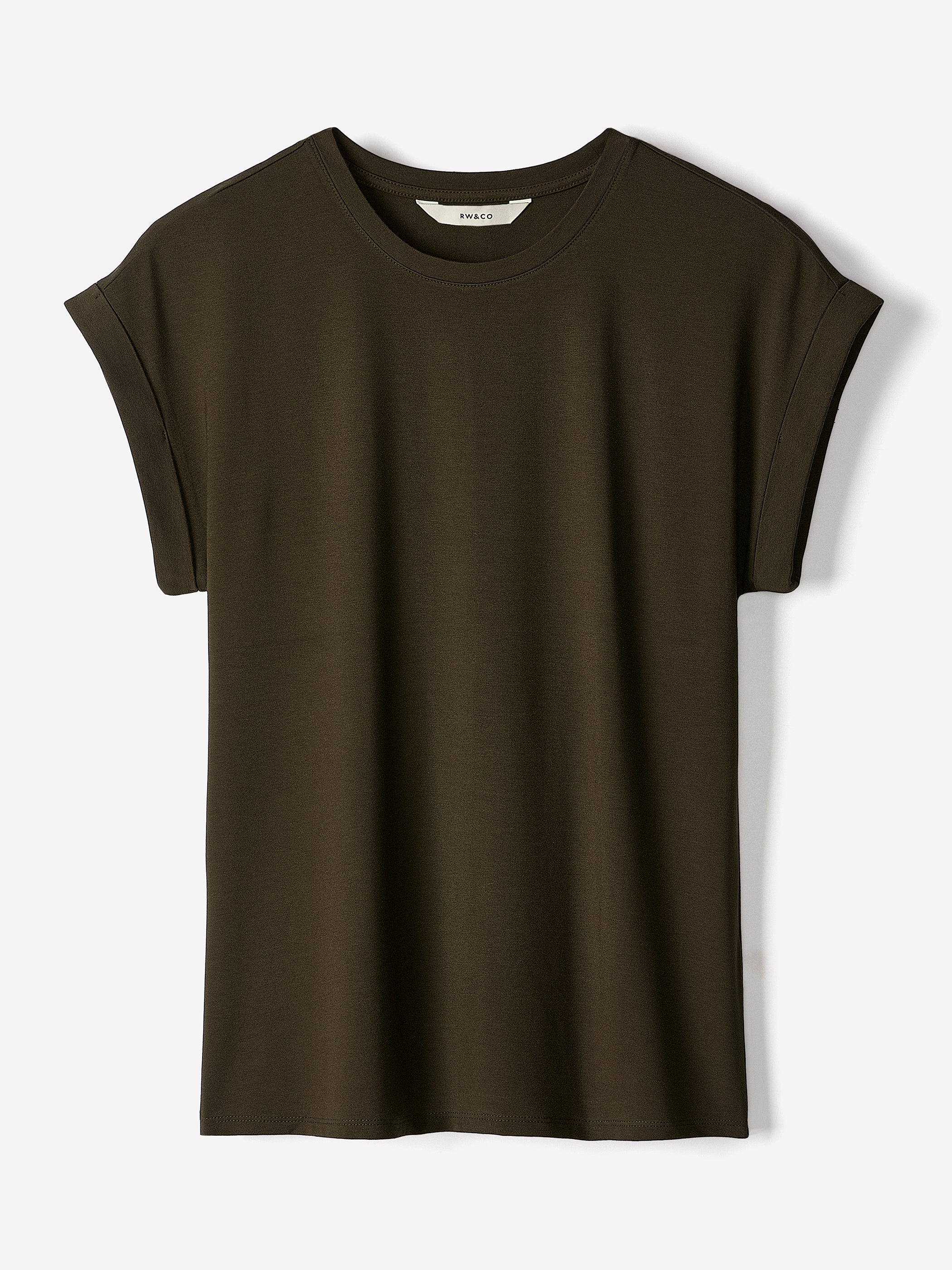 Extended-Sleeve Crew-Neck Tee - Image 3