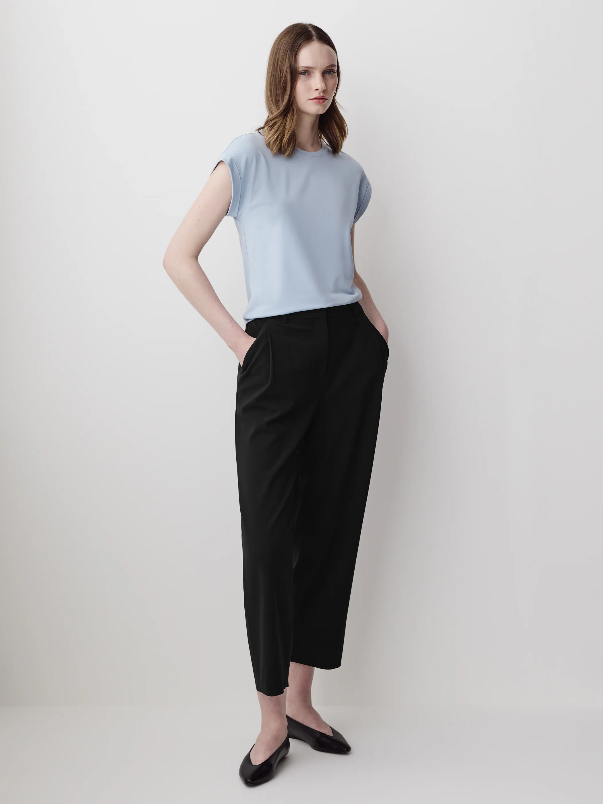 Extended-Sleeve Crew-Neck Tee - Image 7