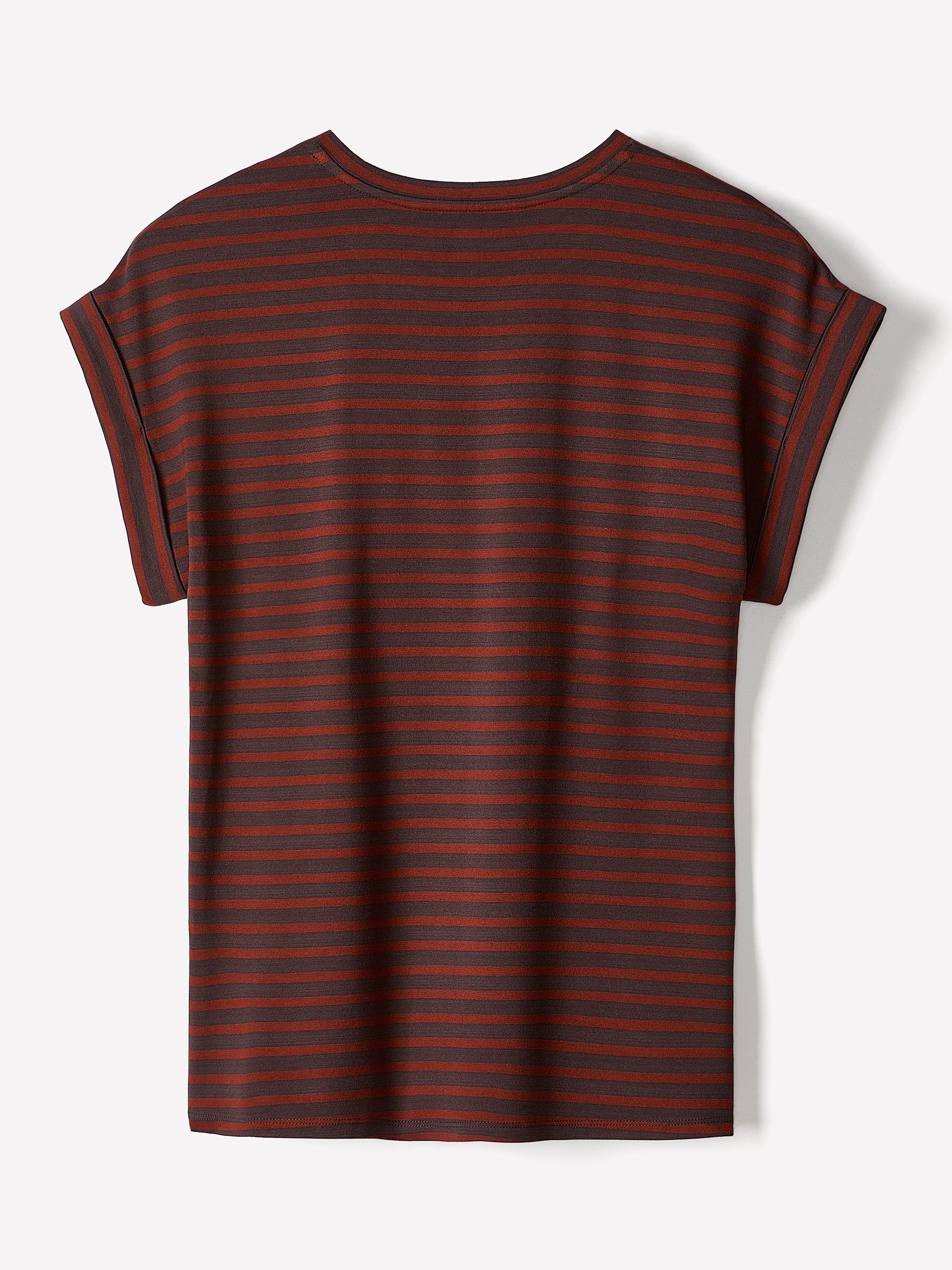 Striped Extended-Sleeve Crew-Neck Tee - Image 4