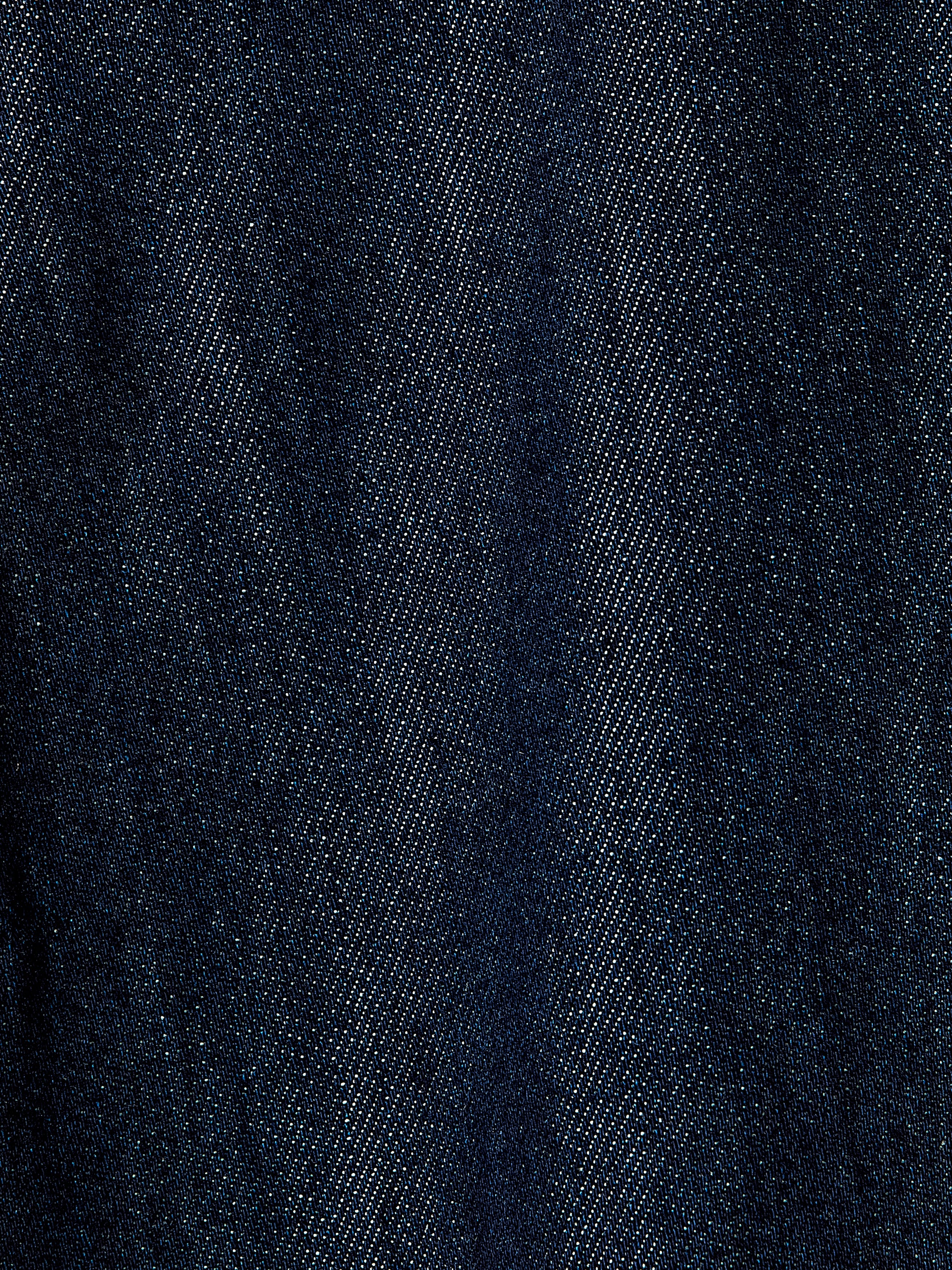 Short-Sleeve Mini Denim Dress - Image 5