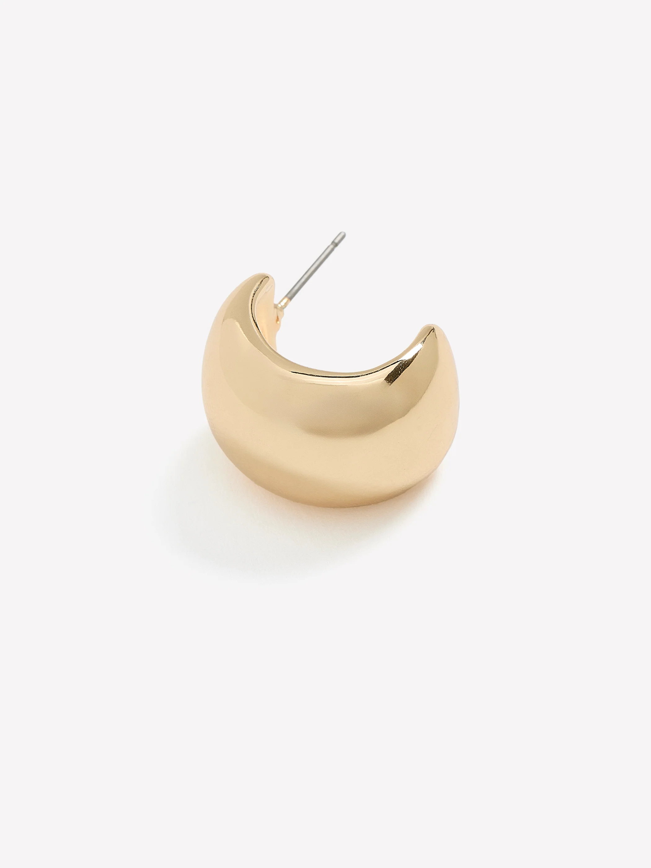 Dome Hoop Earrings - Image 4
