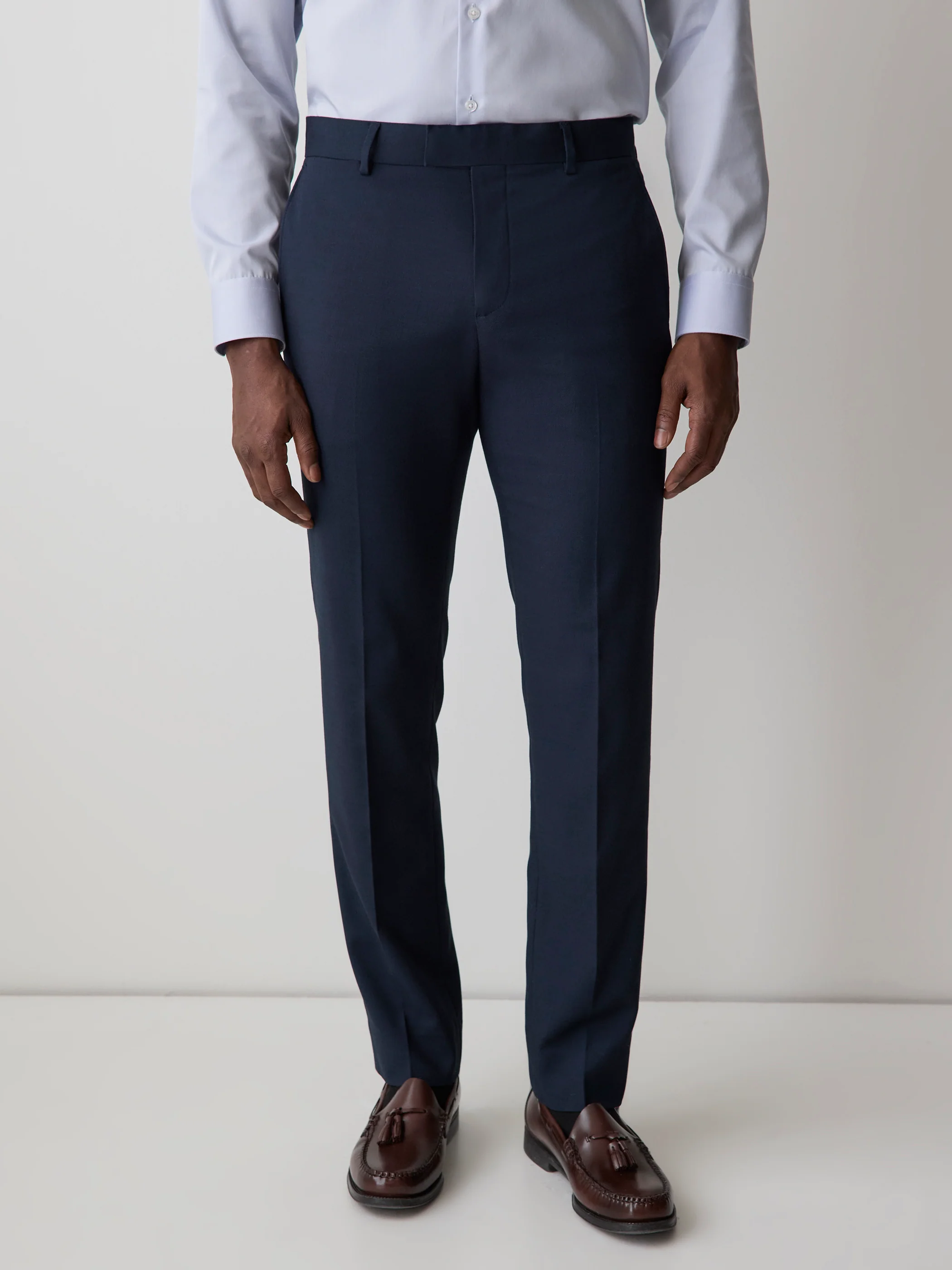 Essential Slim Fit Navy Suit Pant