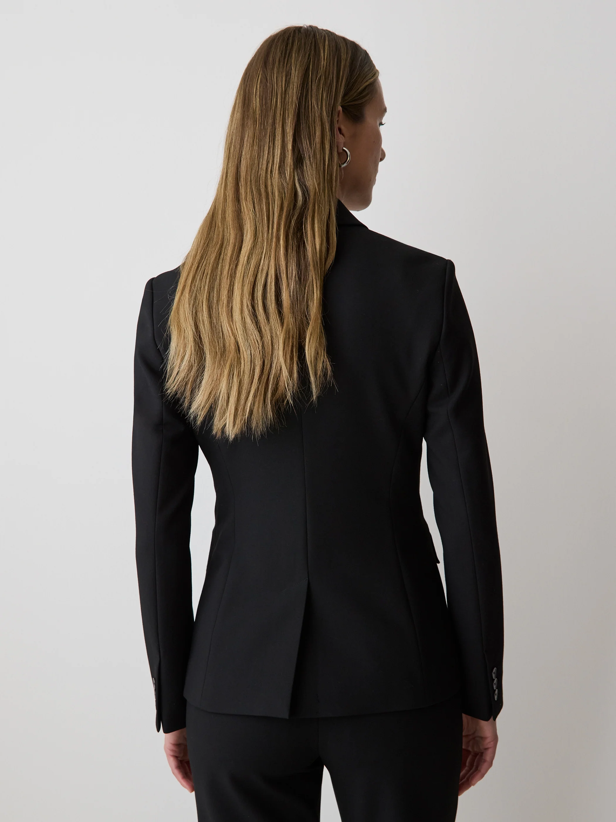 Three-Button Fitted Blazer - Image 9