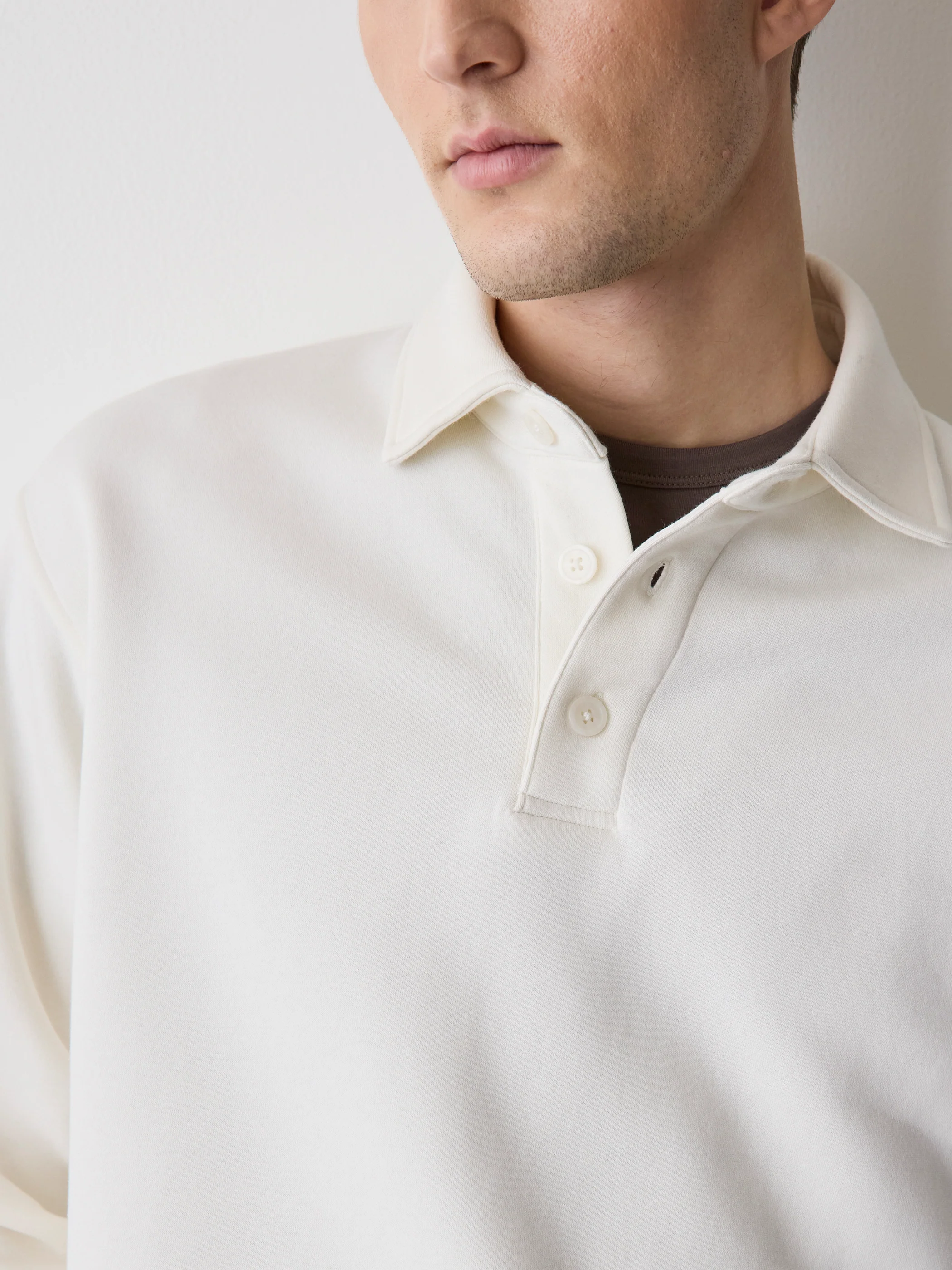 Fleece Long-Sleeve Polo - Image 17