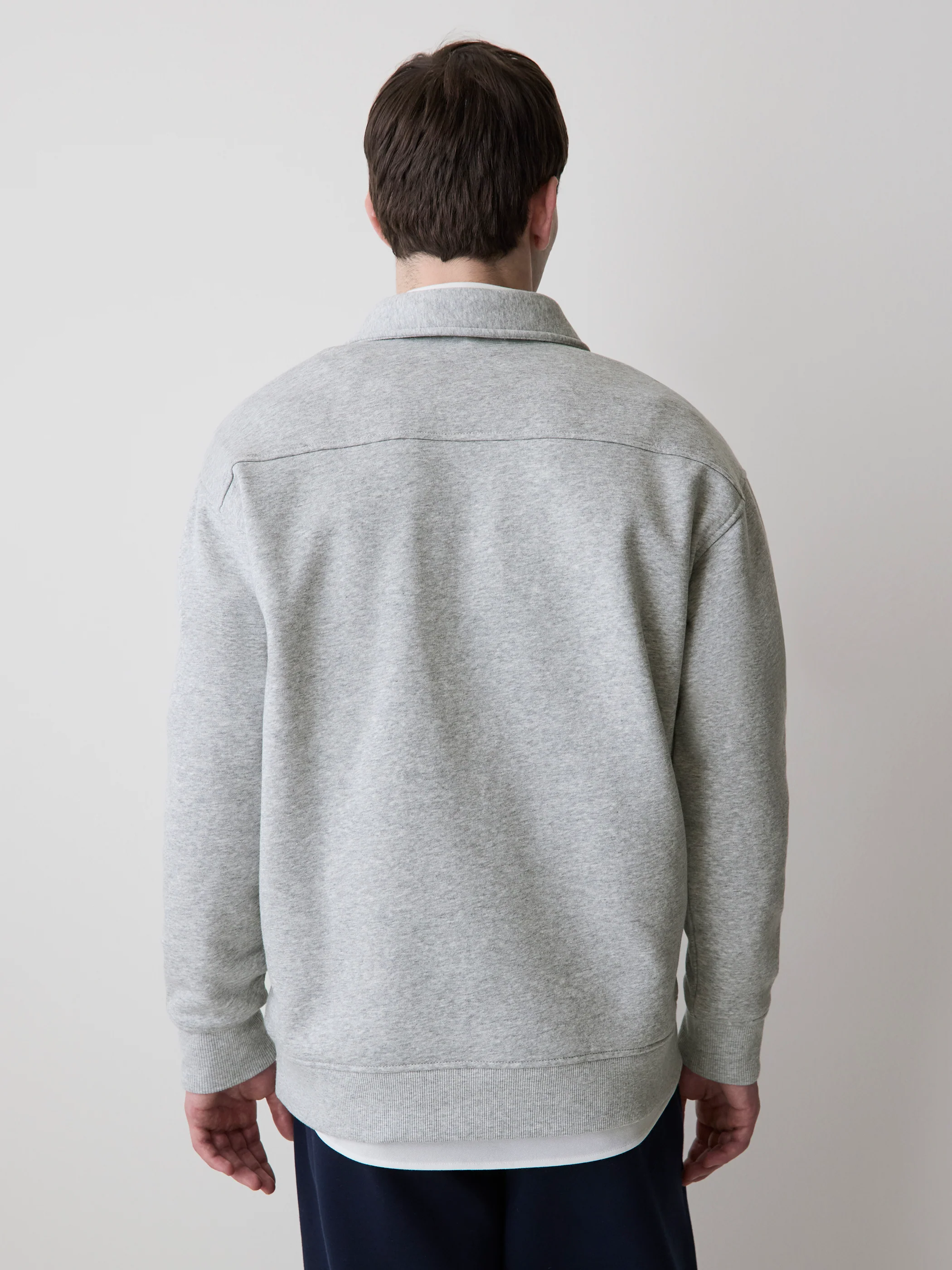 Fleece Long-Sleeve Polo - Image 23