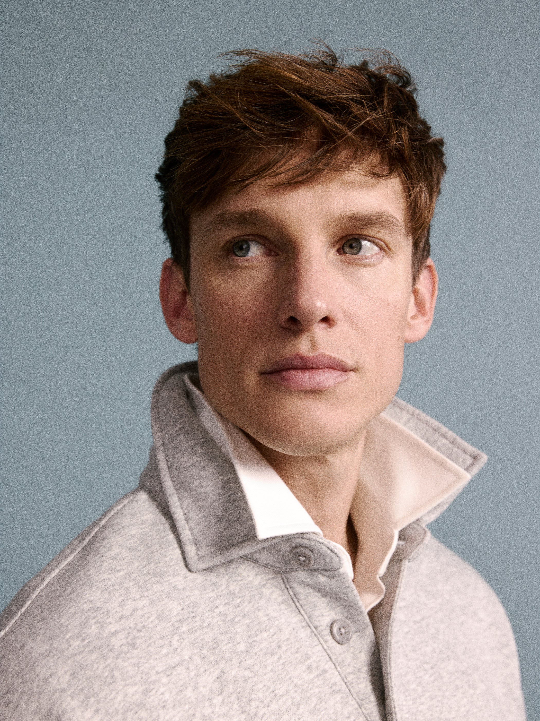 Fleece Long-Sleeve Polo - Image 24
