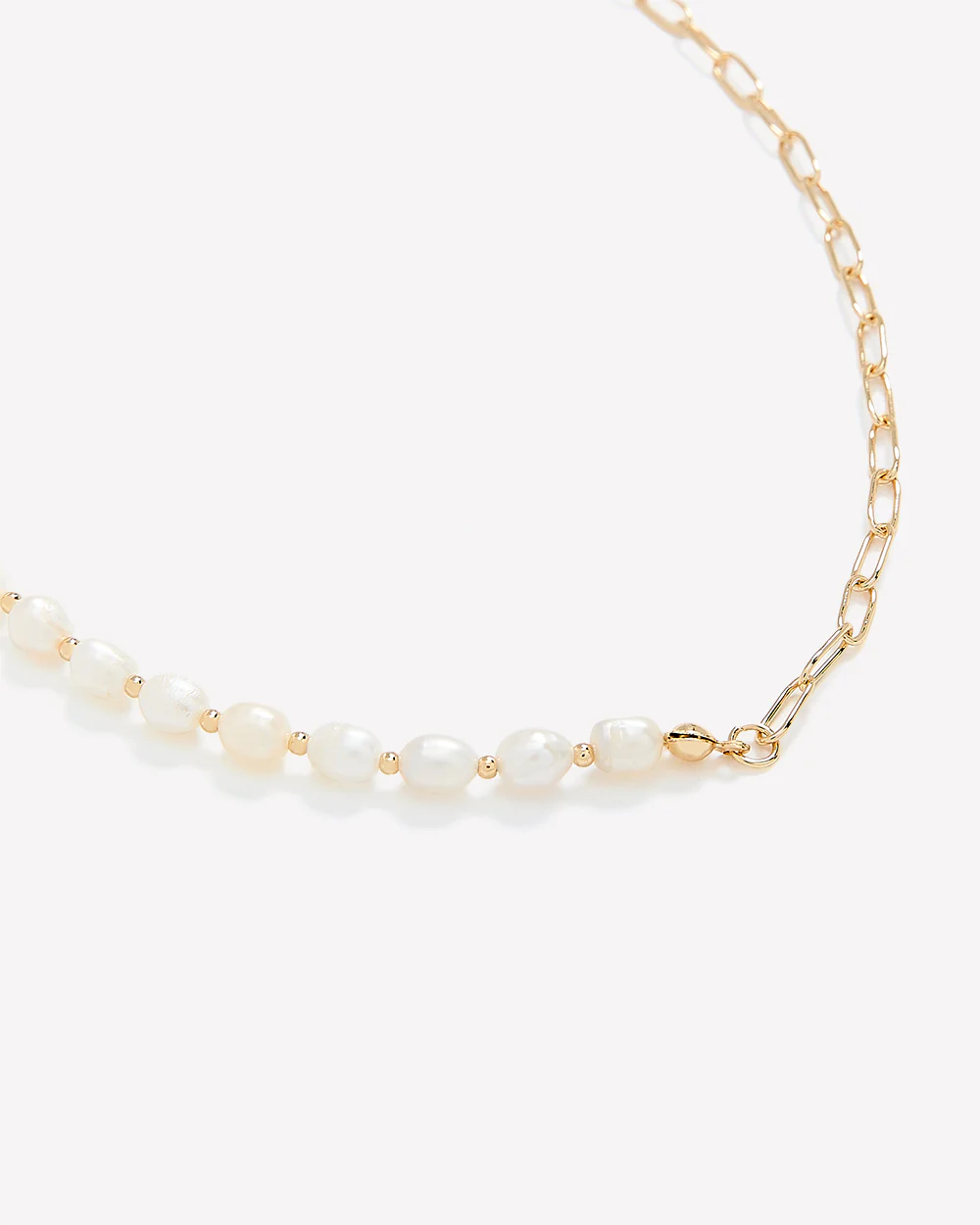 Half-Pearl Necklace - Image 3