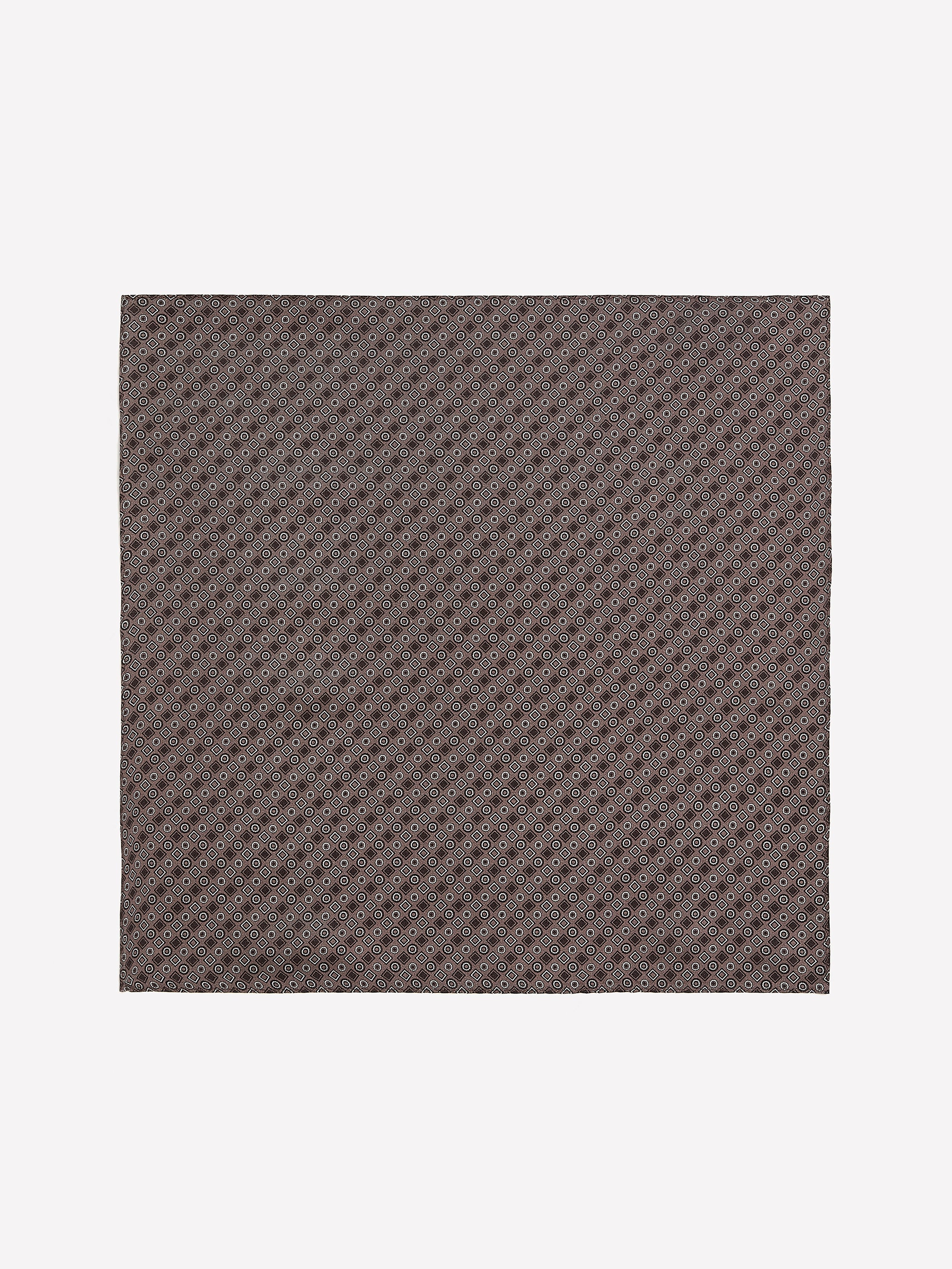 Handkerchief with Geometric Pattern