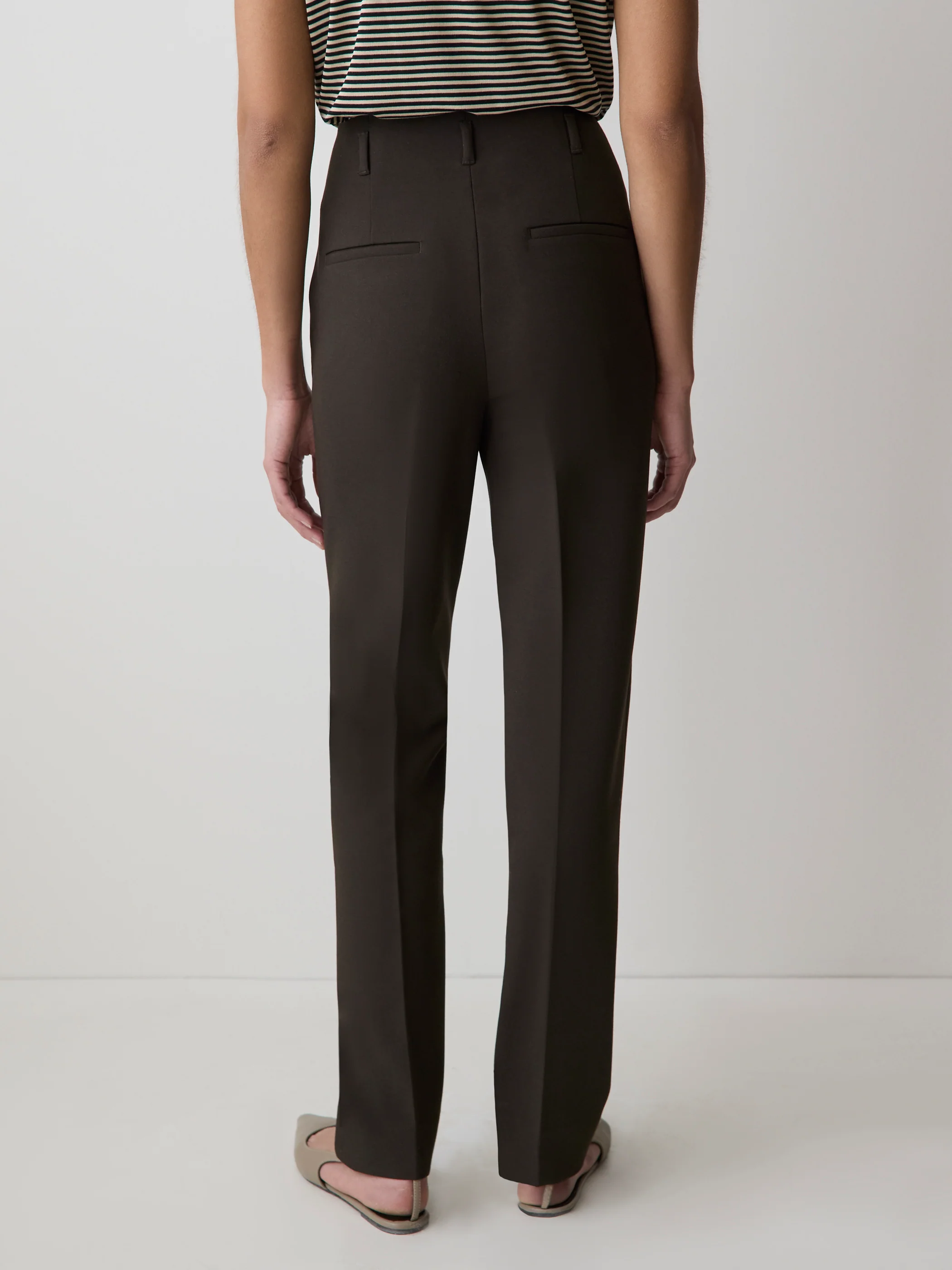 High-Rise Long Slim-Leg Pant - Image 14