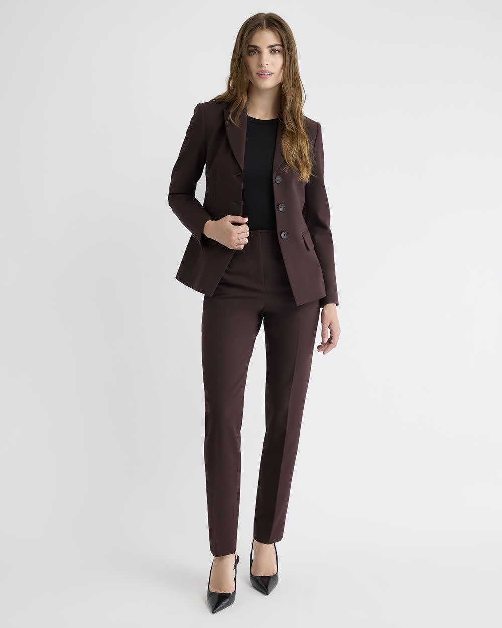 High-Rise Long Slim-Leg Pant - Image 2