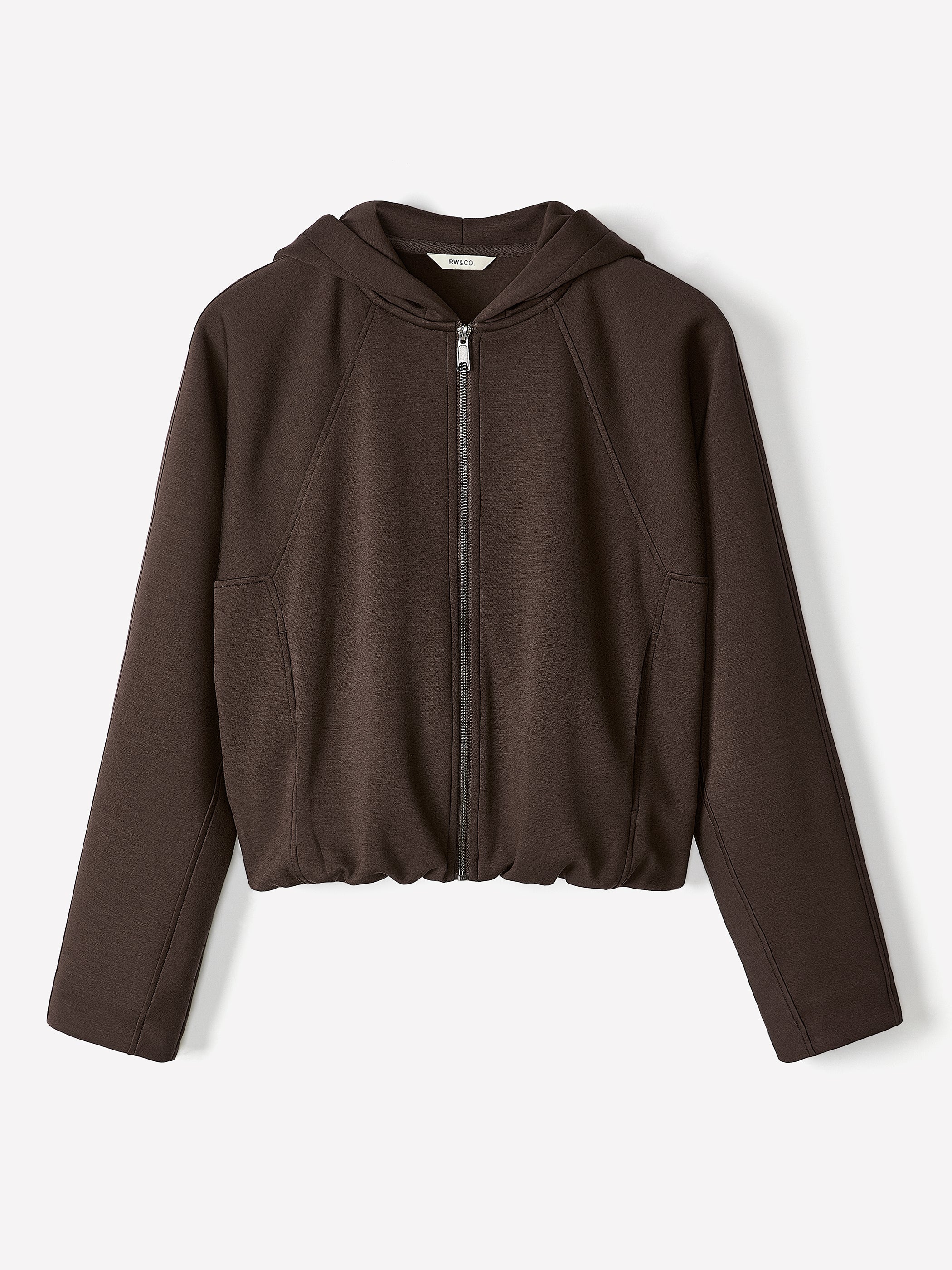 Hooded Ballon Cardigan