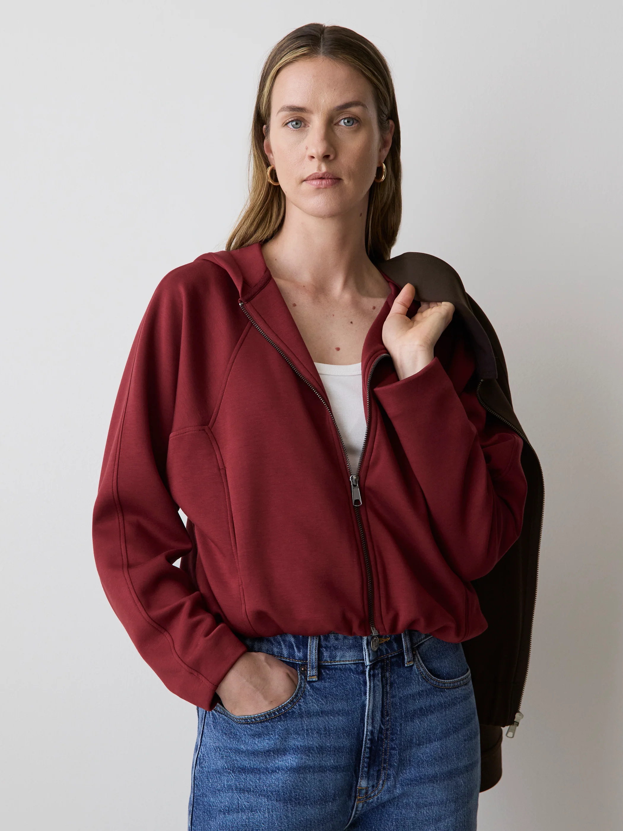 Hooded Ballon Cardigan - Image 10