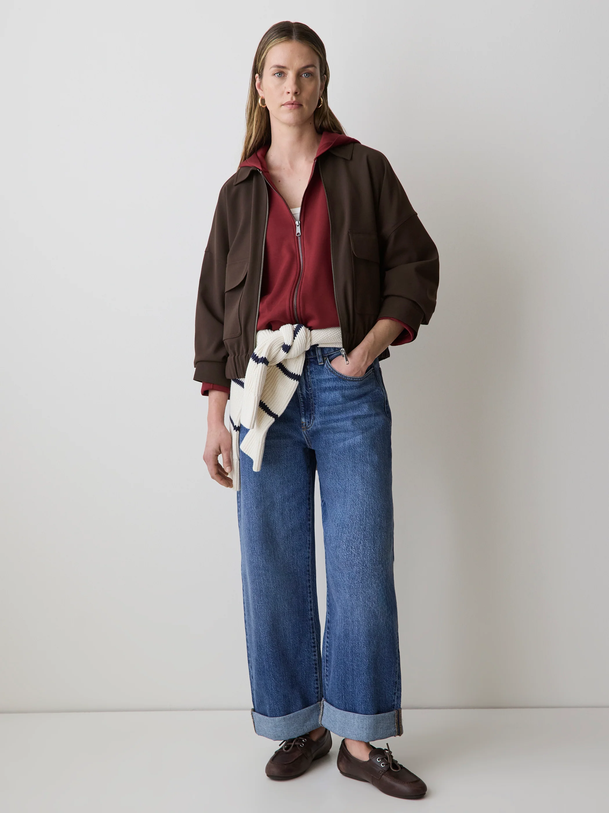 Hooded Ballon Cardigan - Image 11