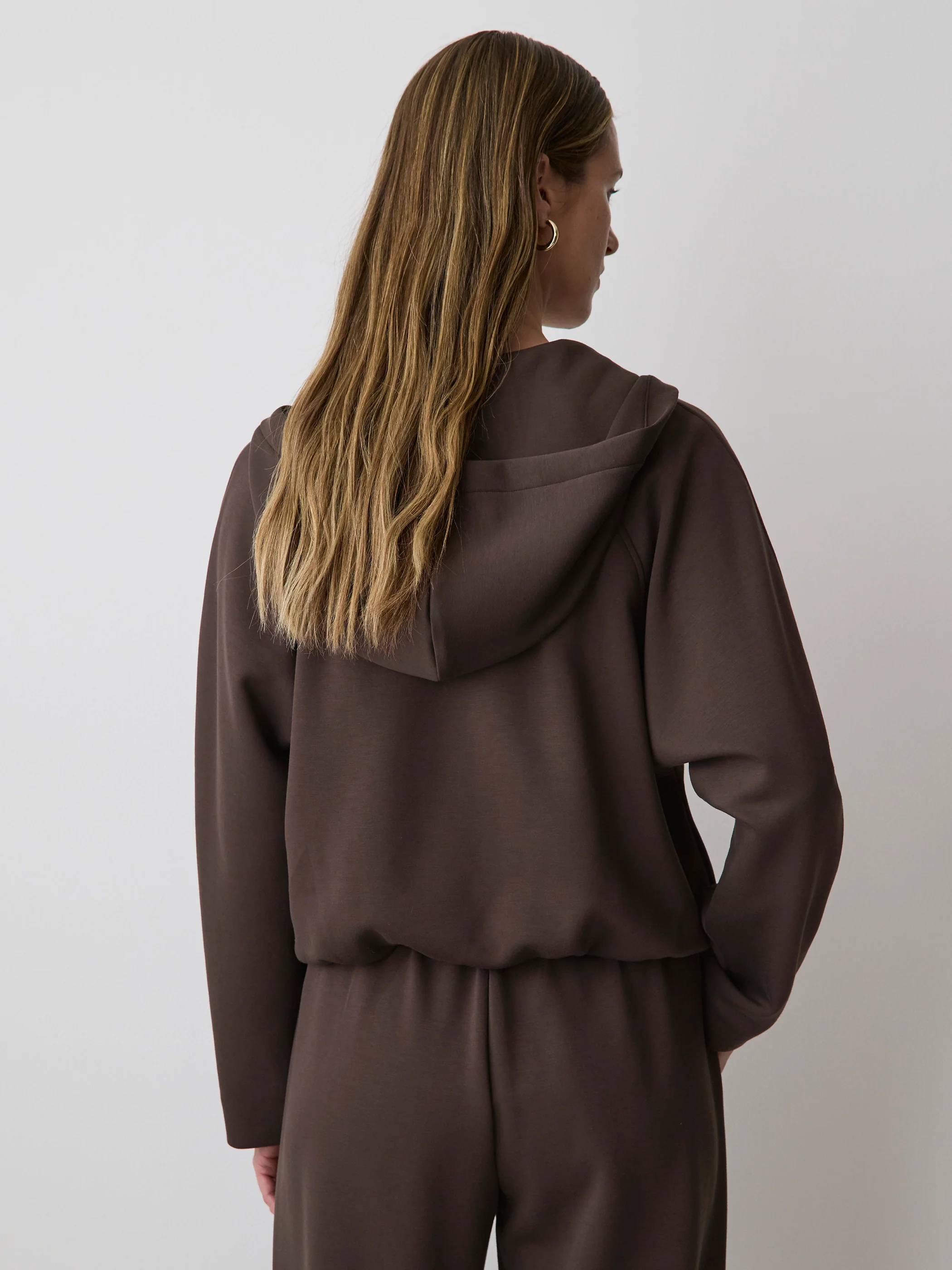 Hooded Ballon Cardigan - Image 4