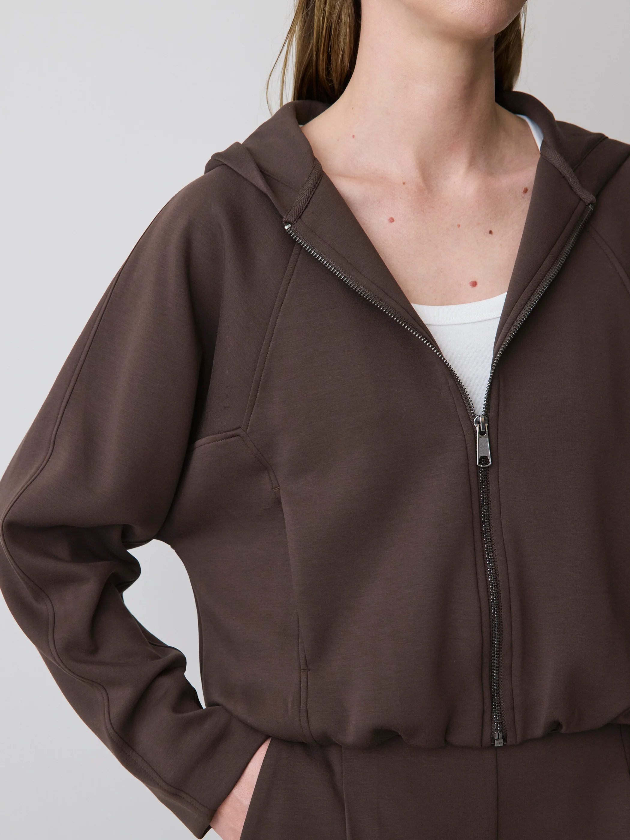 Hooded Ballon Cardigan - Image 5