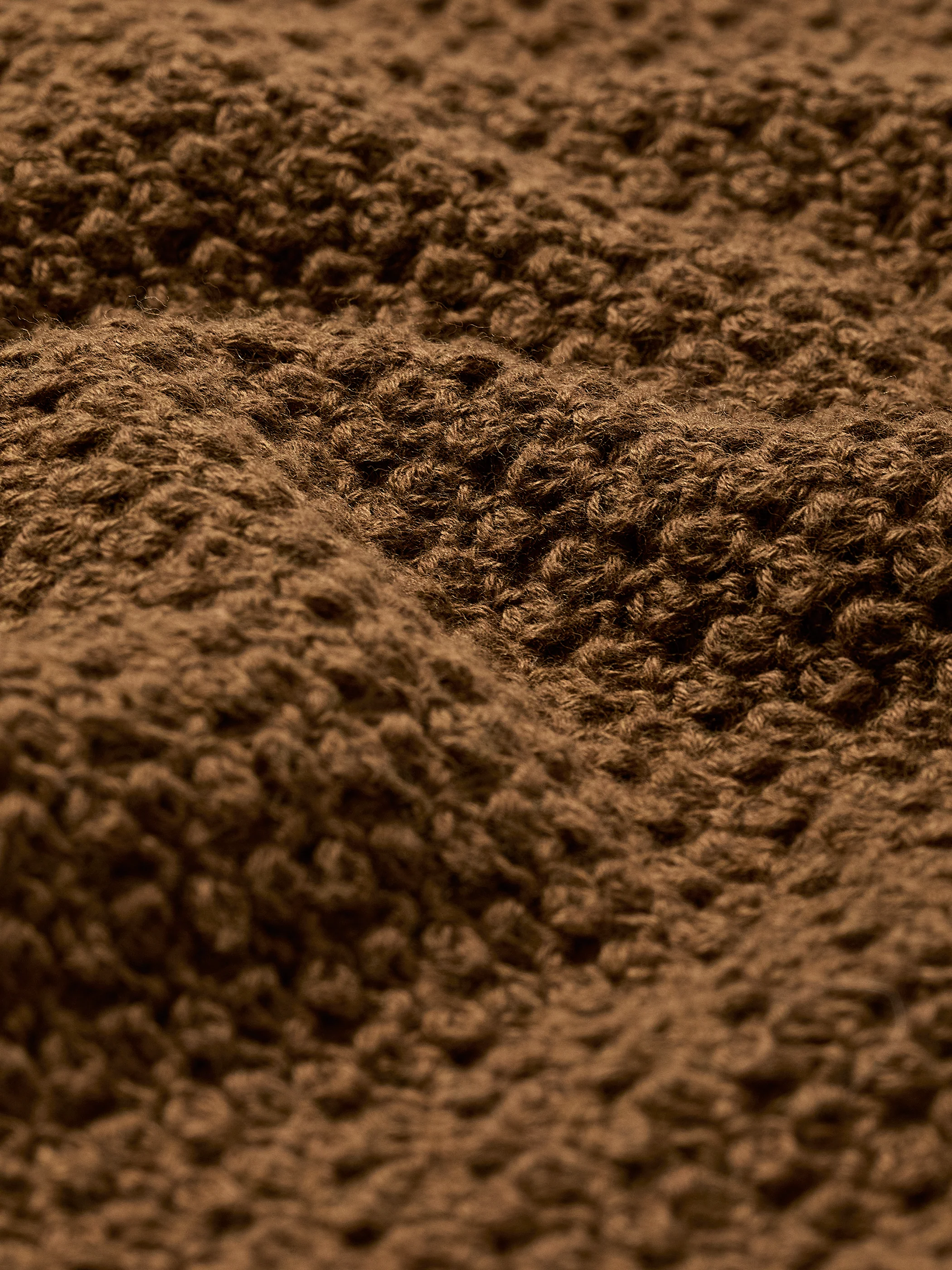 Textured Sweater Short with Elastic Waistband - Image 5