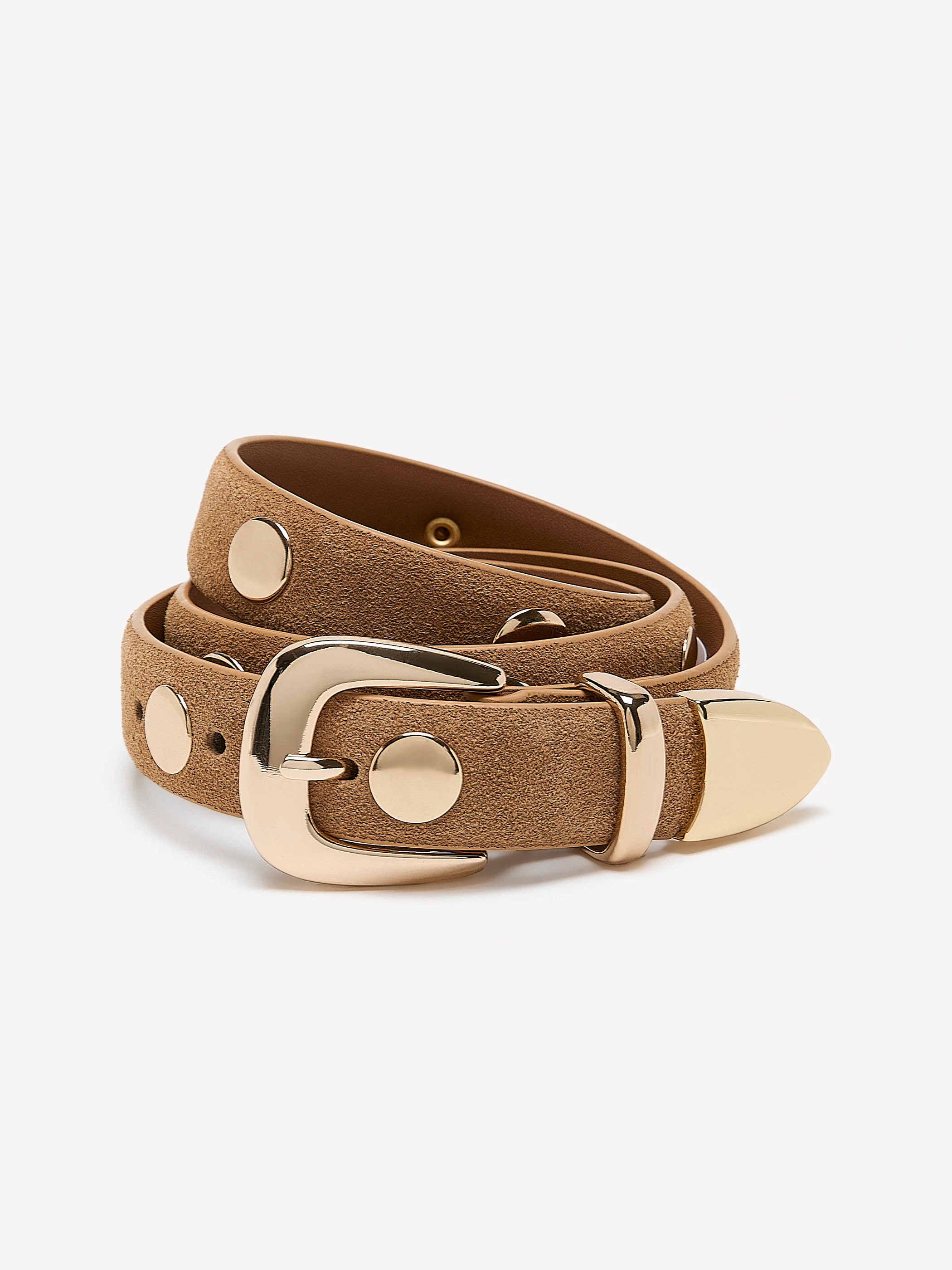 Studded Suede Belt - Image 2