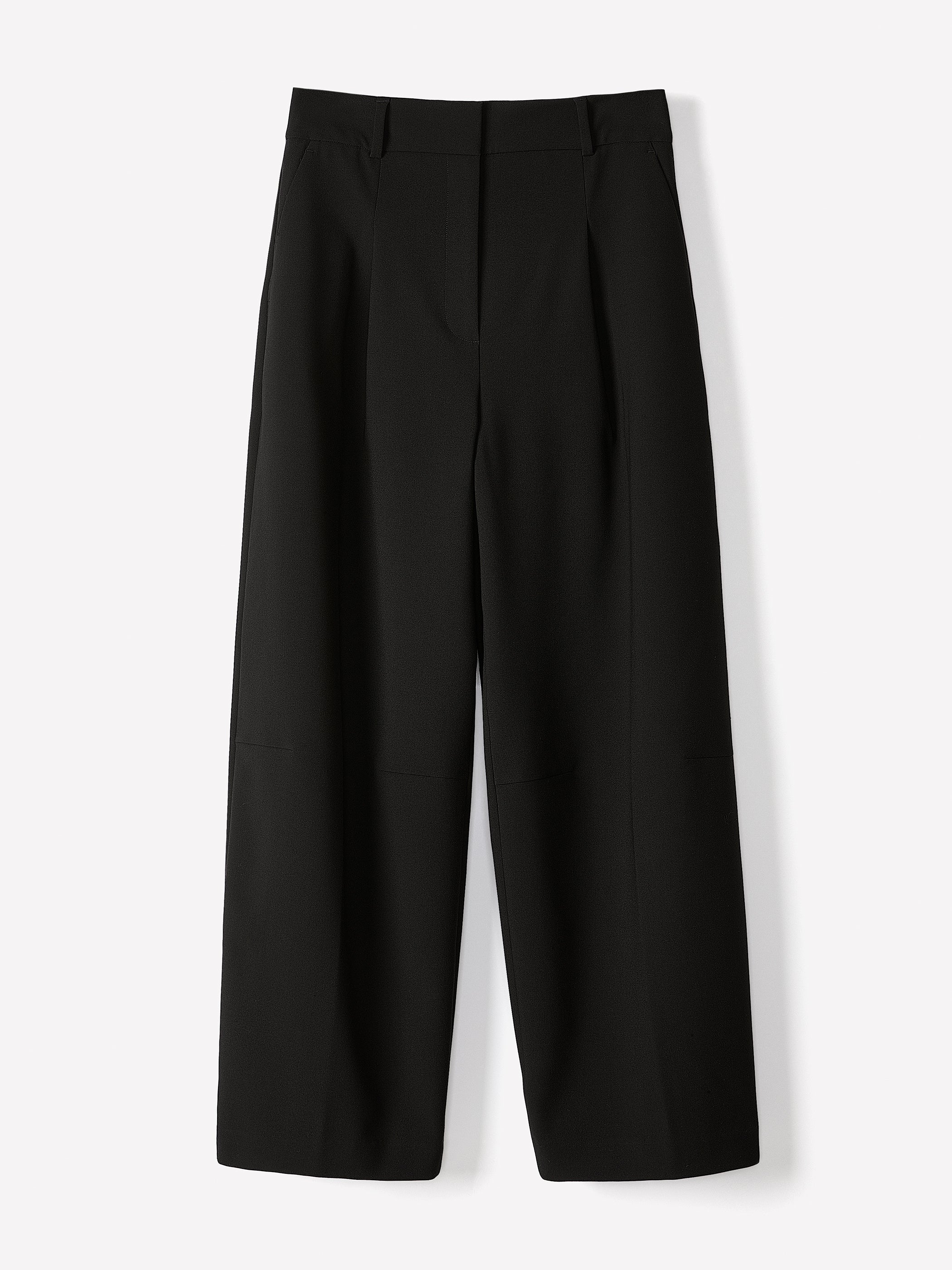 Twill High-Rise Barrel Pant - Image 7