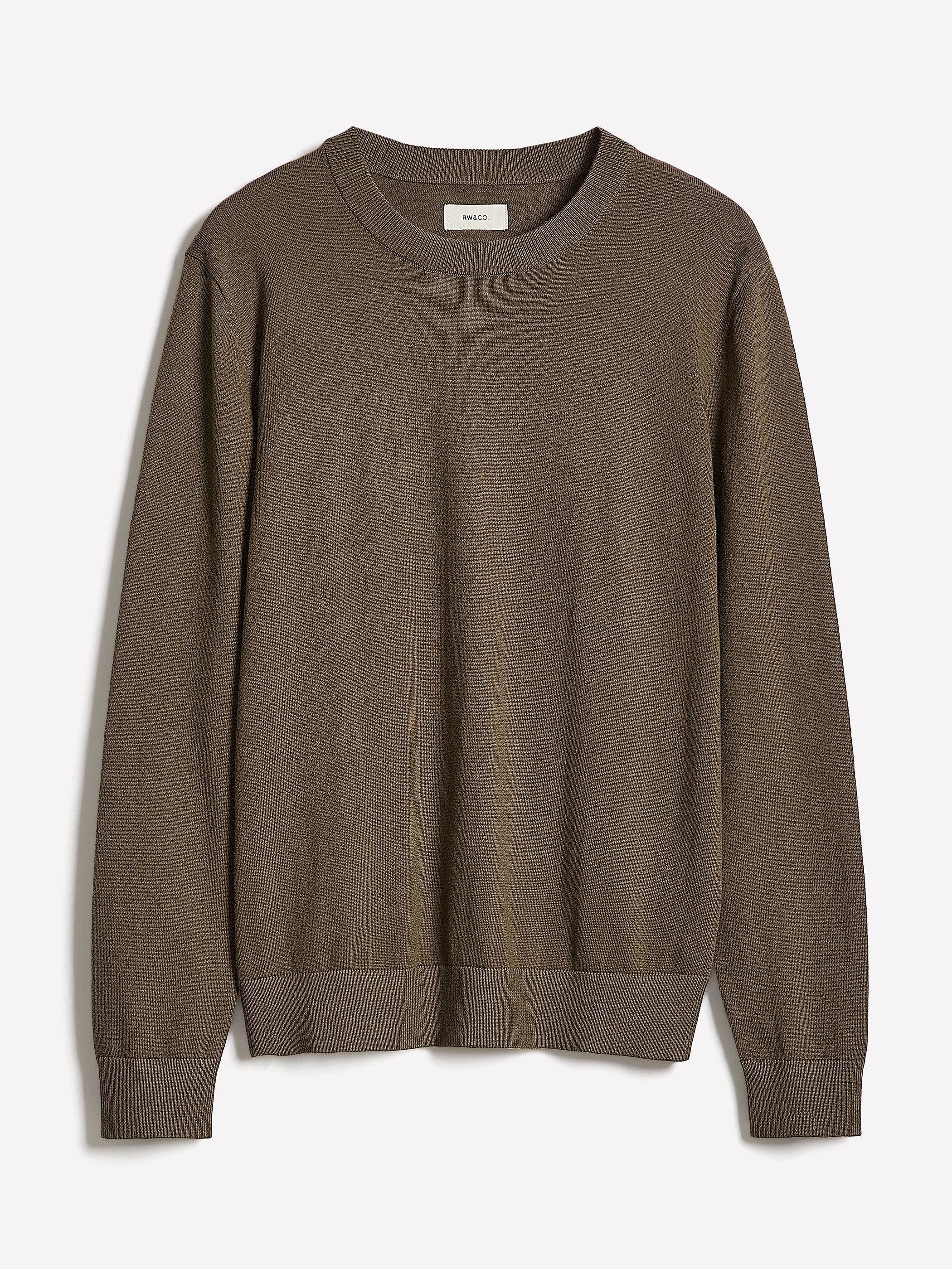 Long-Sleeve Crew-Neck Sweater - Image 20