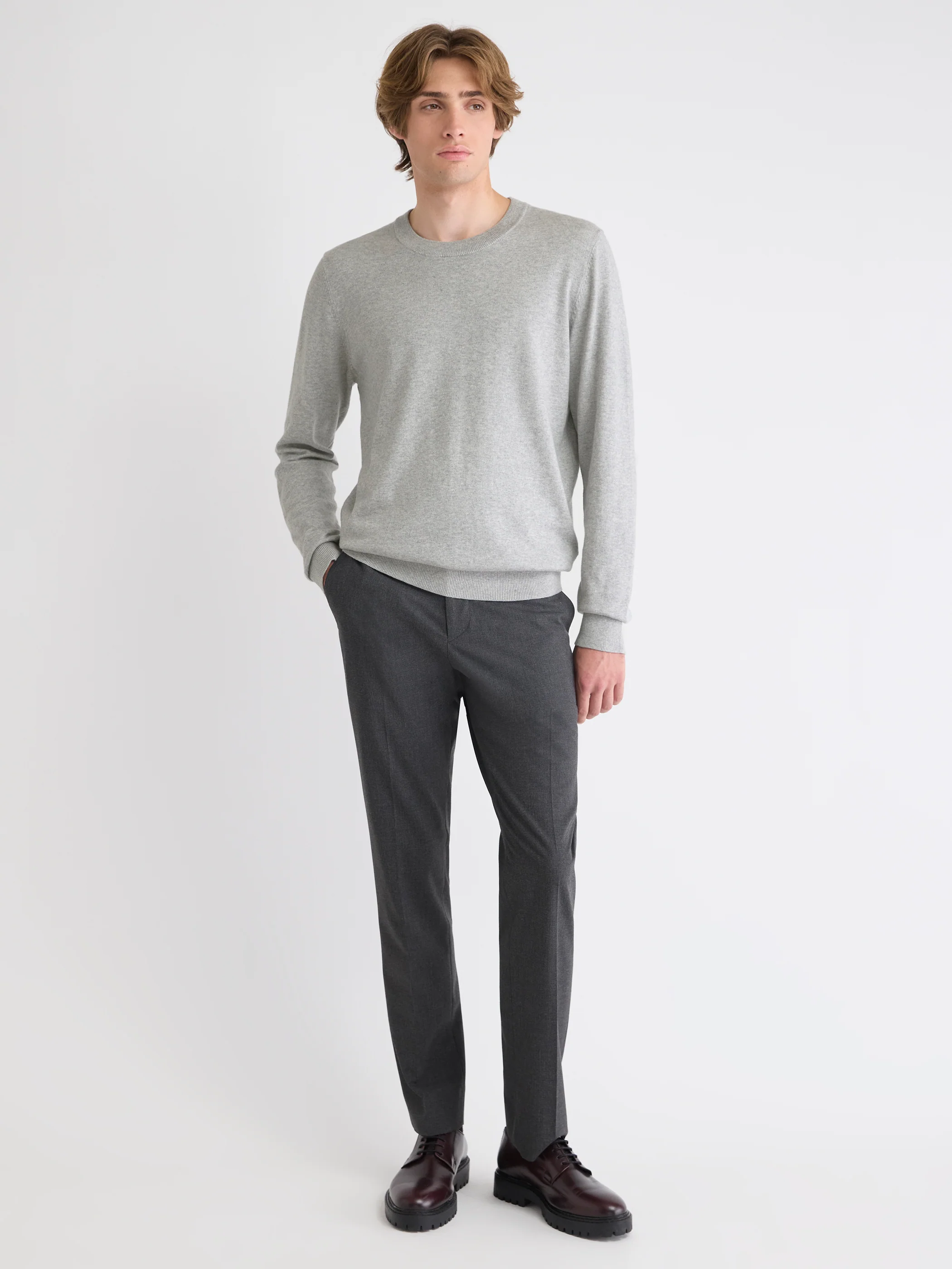 Long-Sleeve Crew-Neck Sweater - Image 32