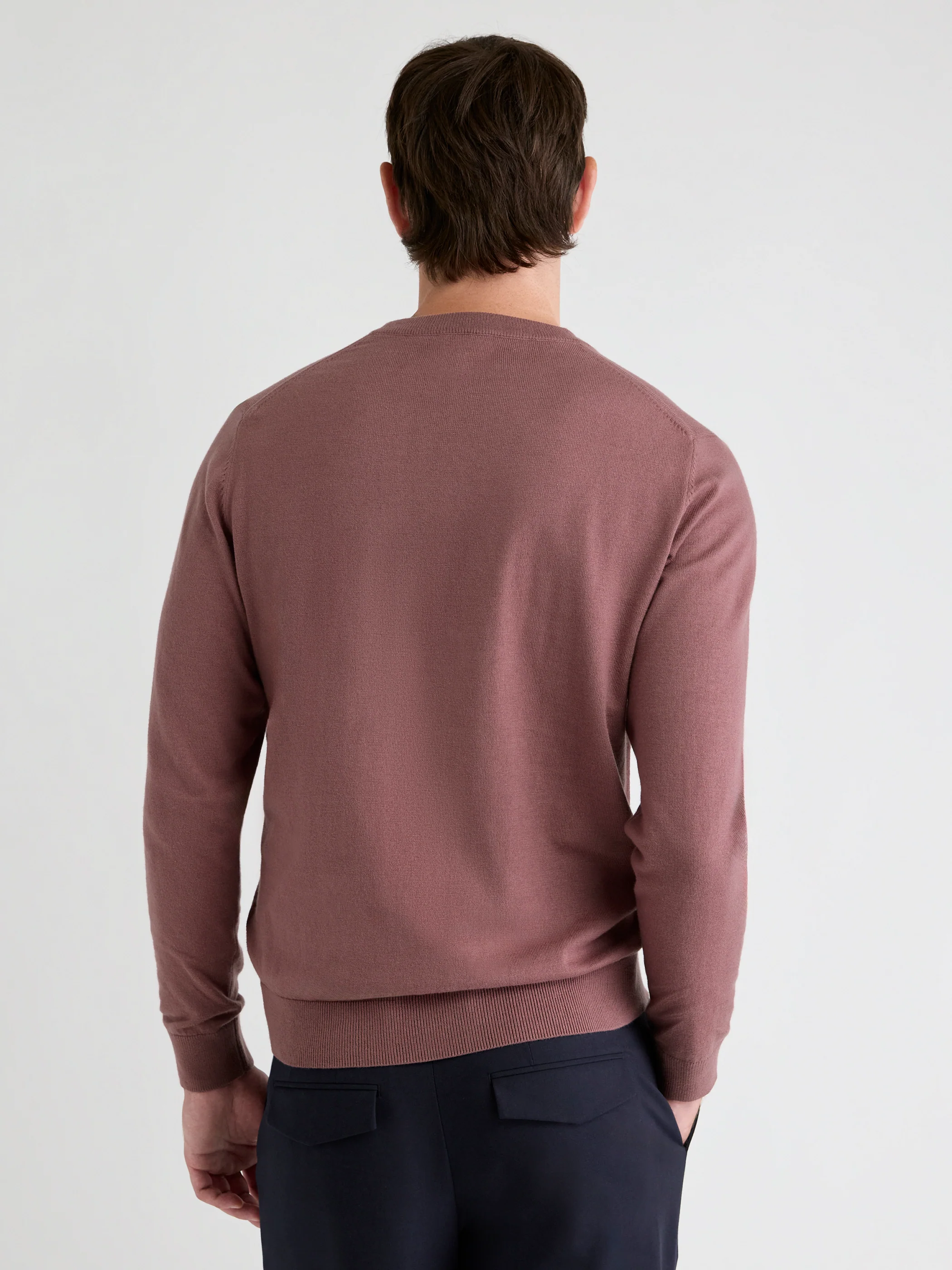 Long-Sleeve Crew-Neck Sweater - Image 38