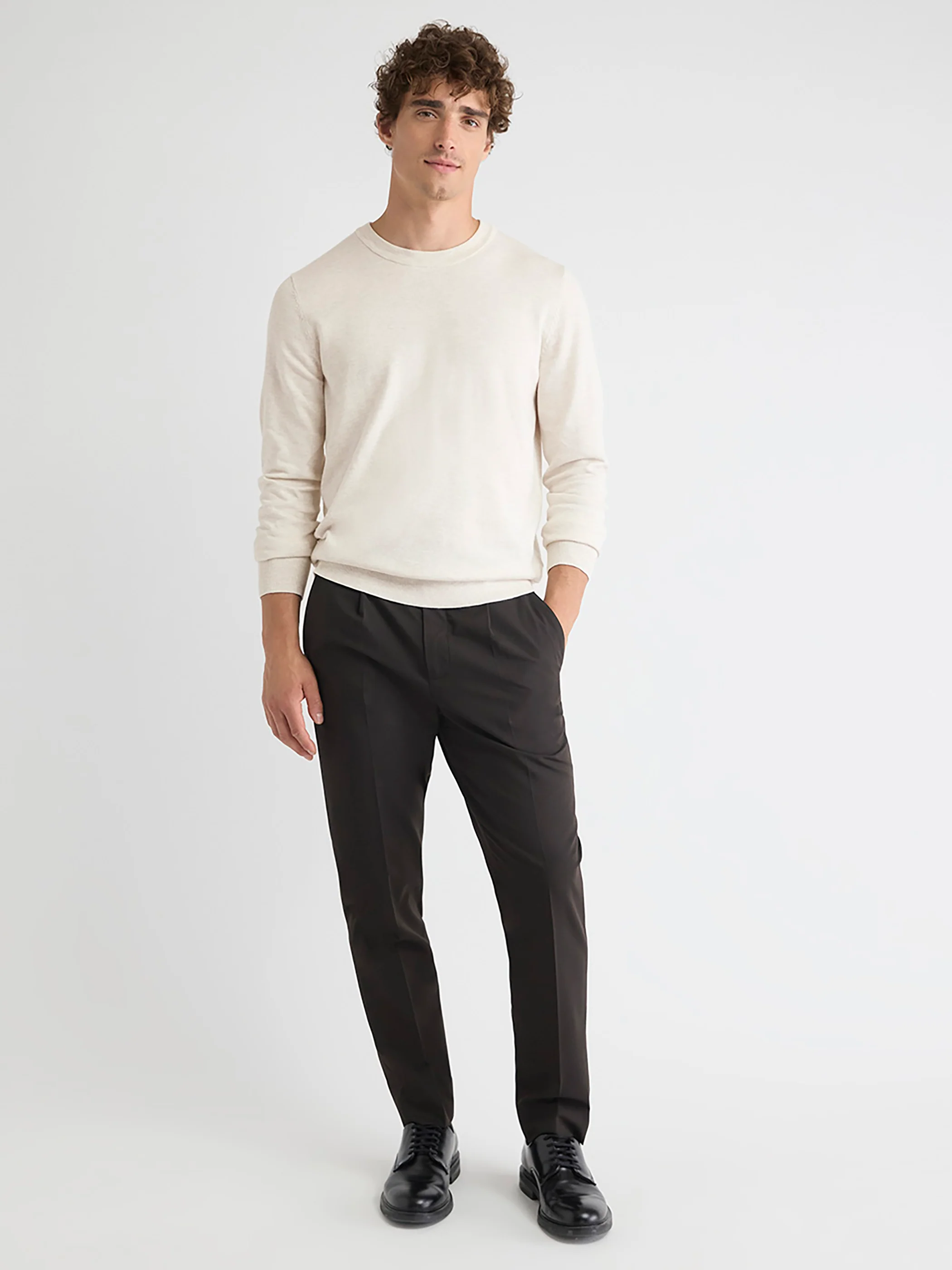 Long-Sleeve Crew-Neck Sweater - Image 7