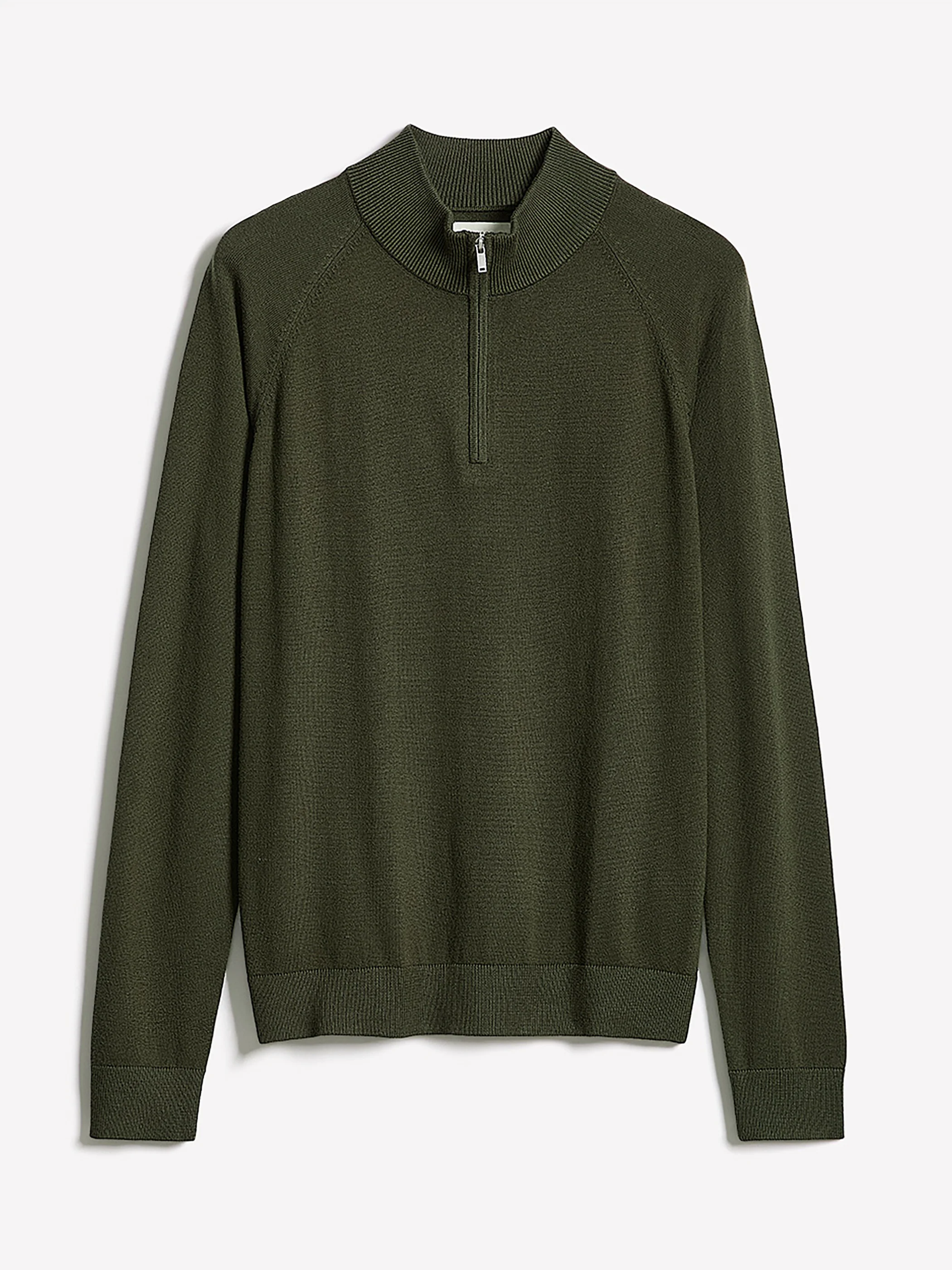 Long-Sleeve Half-Zip Mock-Neck Sweater - Image 13