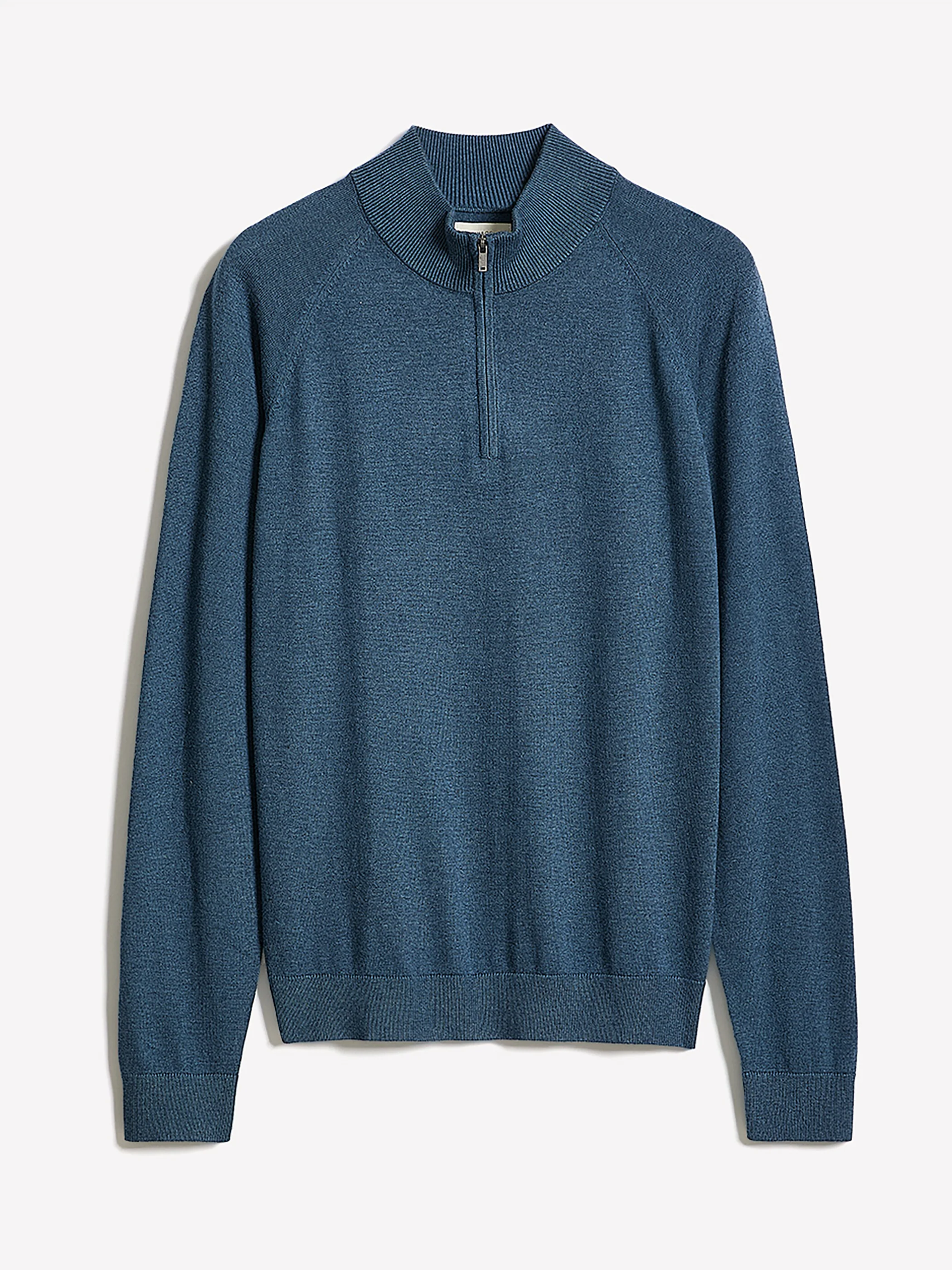 Long-Sleeve Half-Zip Mock-Neck Sweater - Image 27