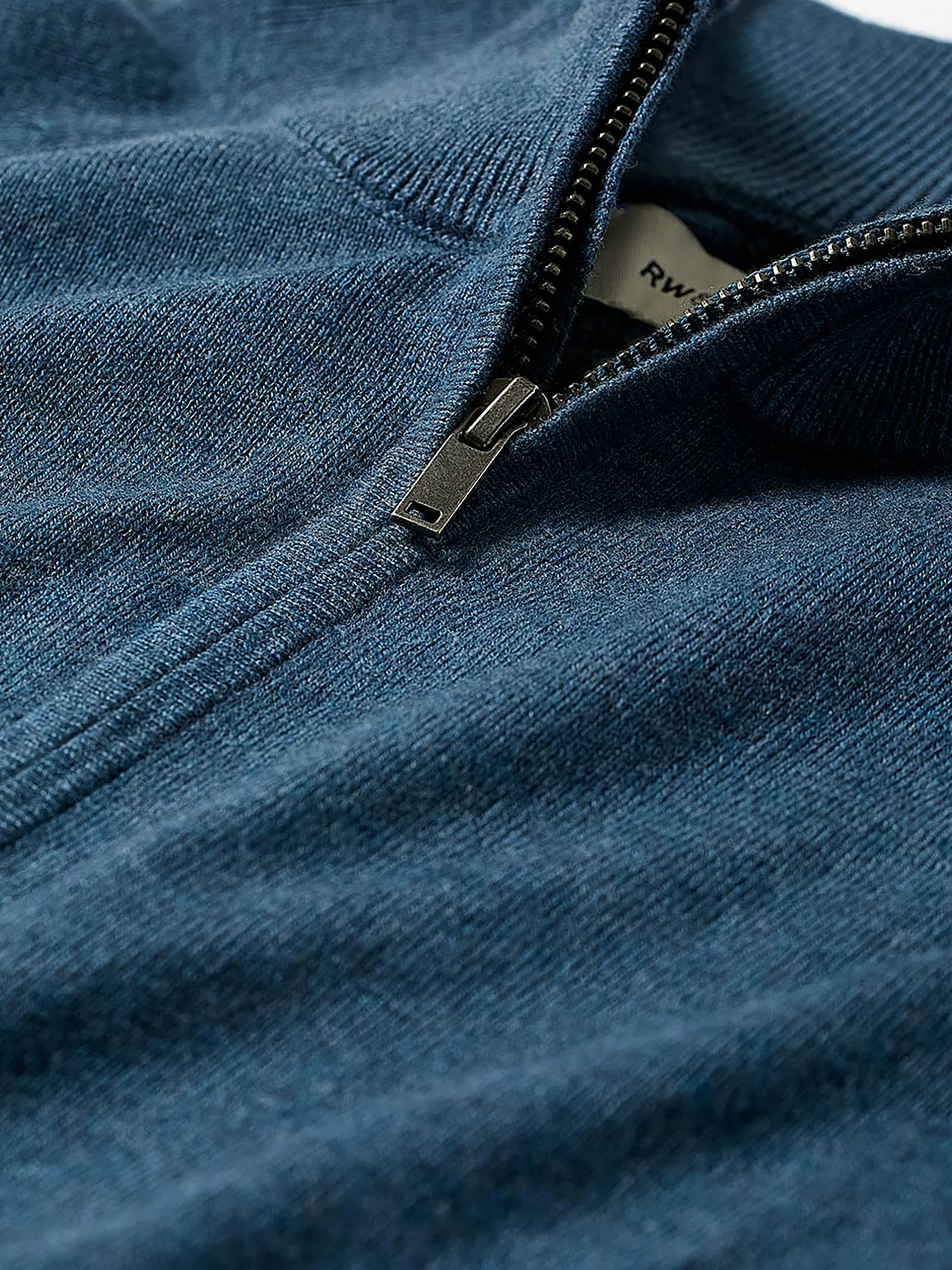 Long-Sleeve Half-Zip Mock-Neck Sweater - Image 28