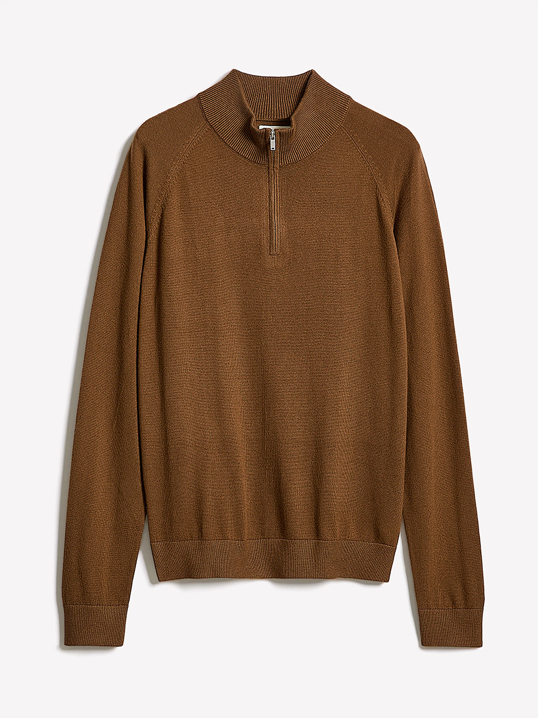 Long-Sleeve Half-Zip Mock-Neck Sweater - Image 39
