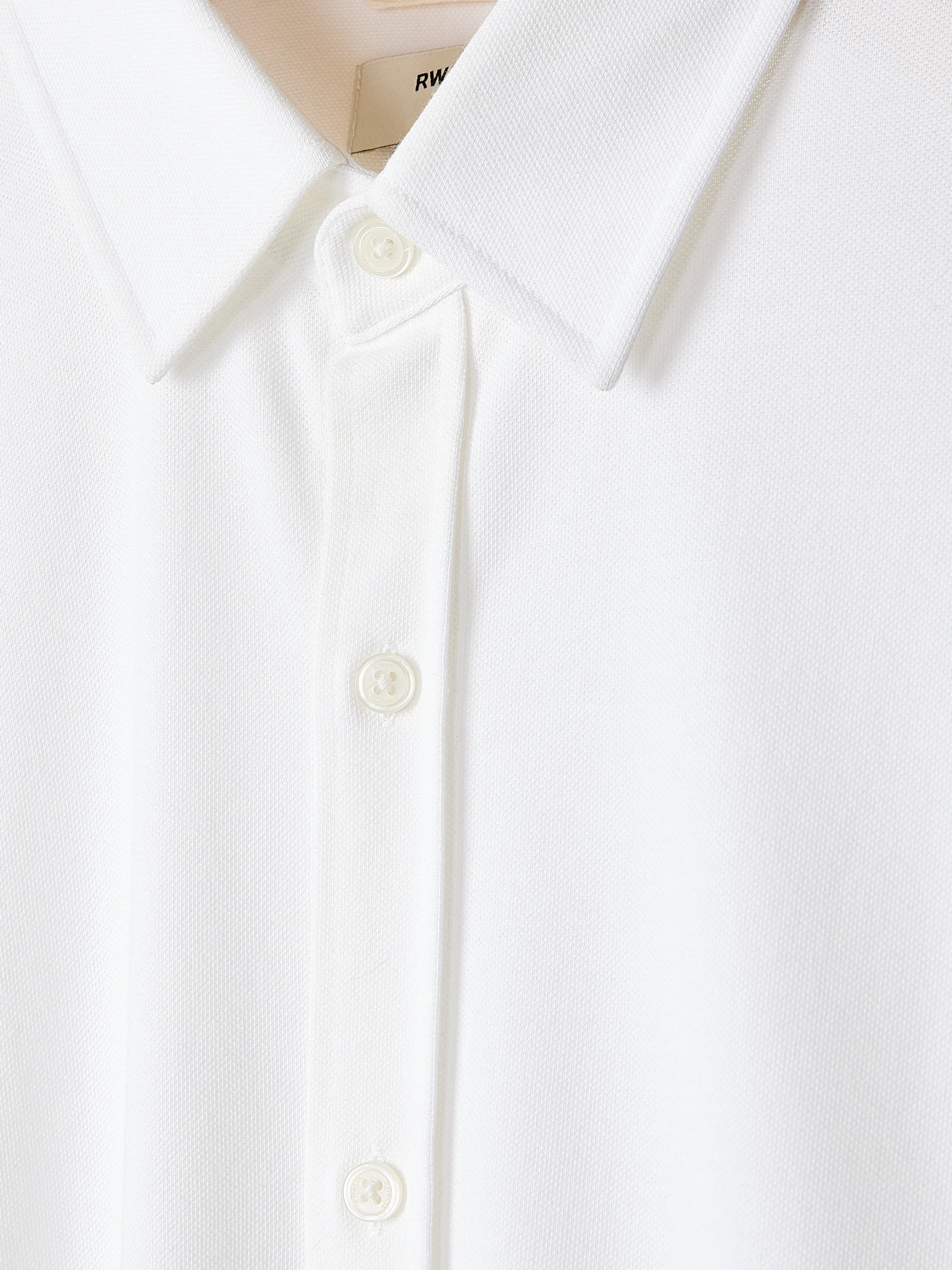 Long-Sleeve Piqué-Knit Shirt - Image 7