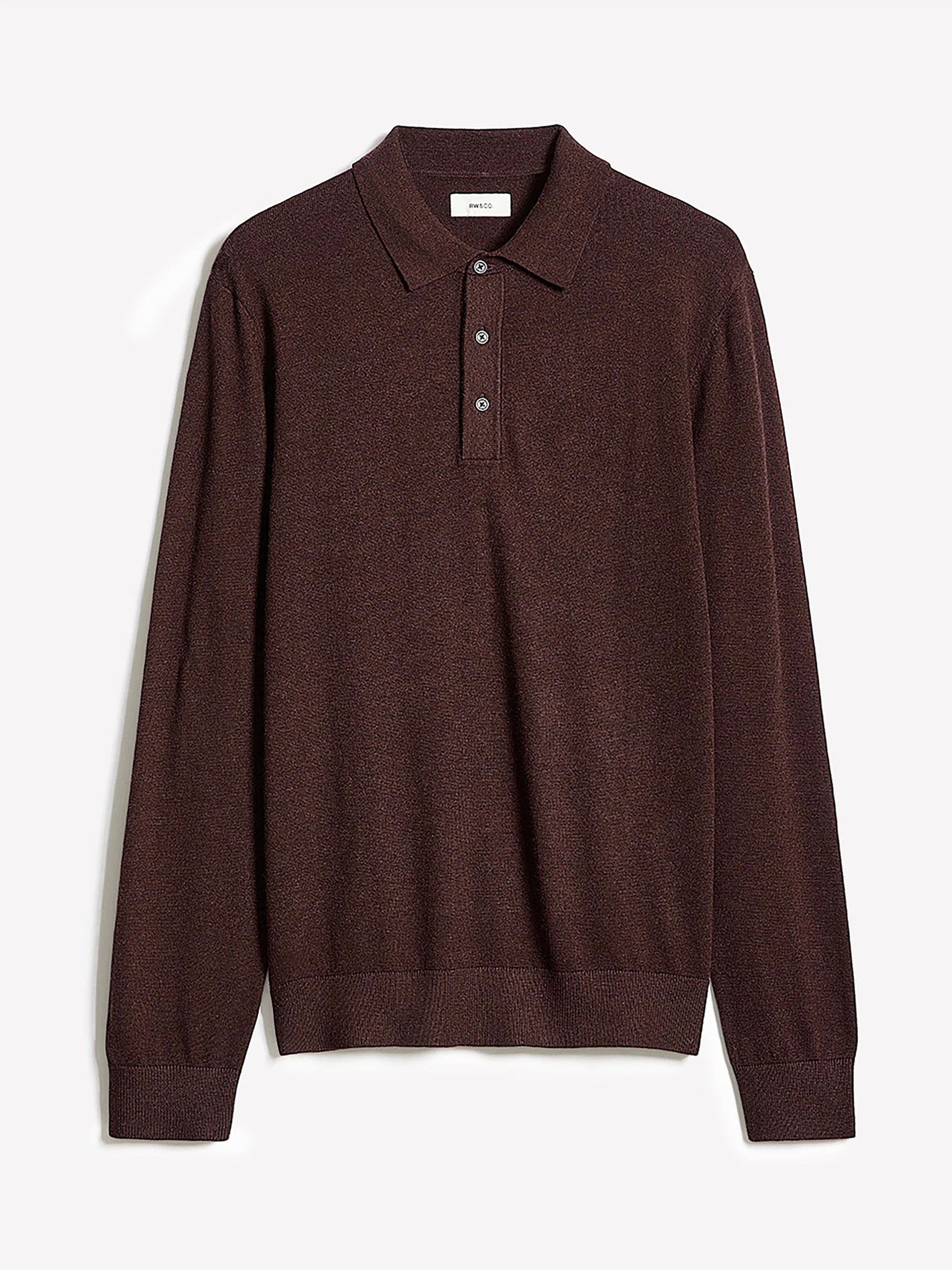 Long-Sleeve Polo Sweater - Image 11