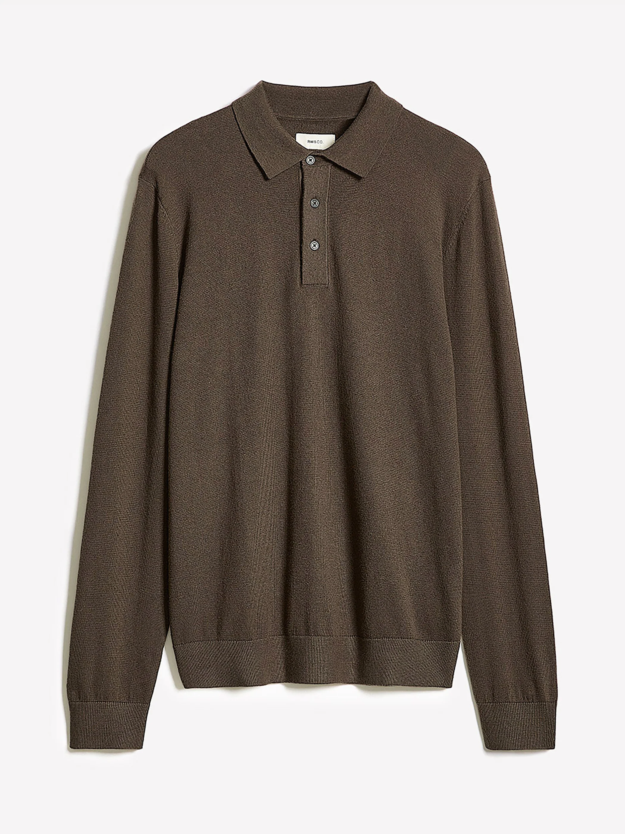 Long-Sleeve Polo Sweater - Image 17