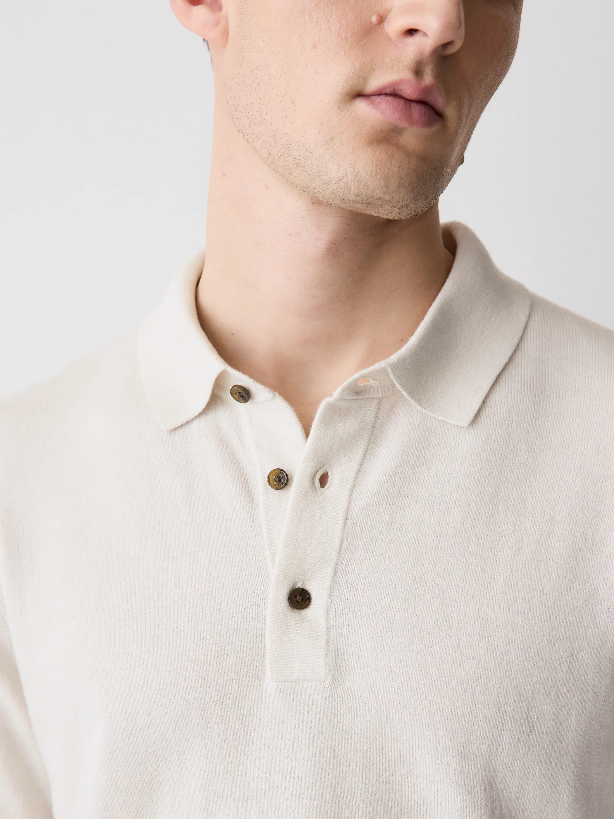Long-Sleeve Polo Sweater - Image 27